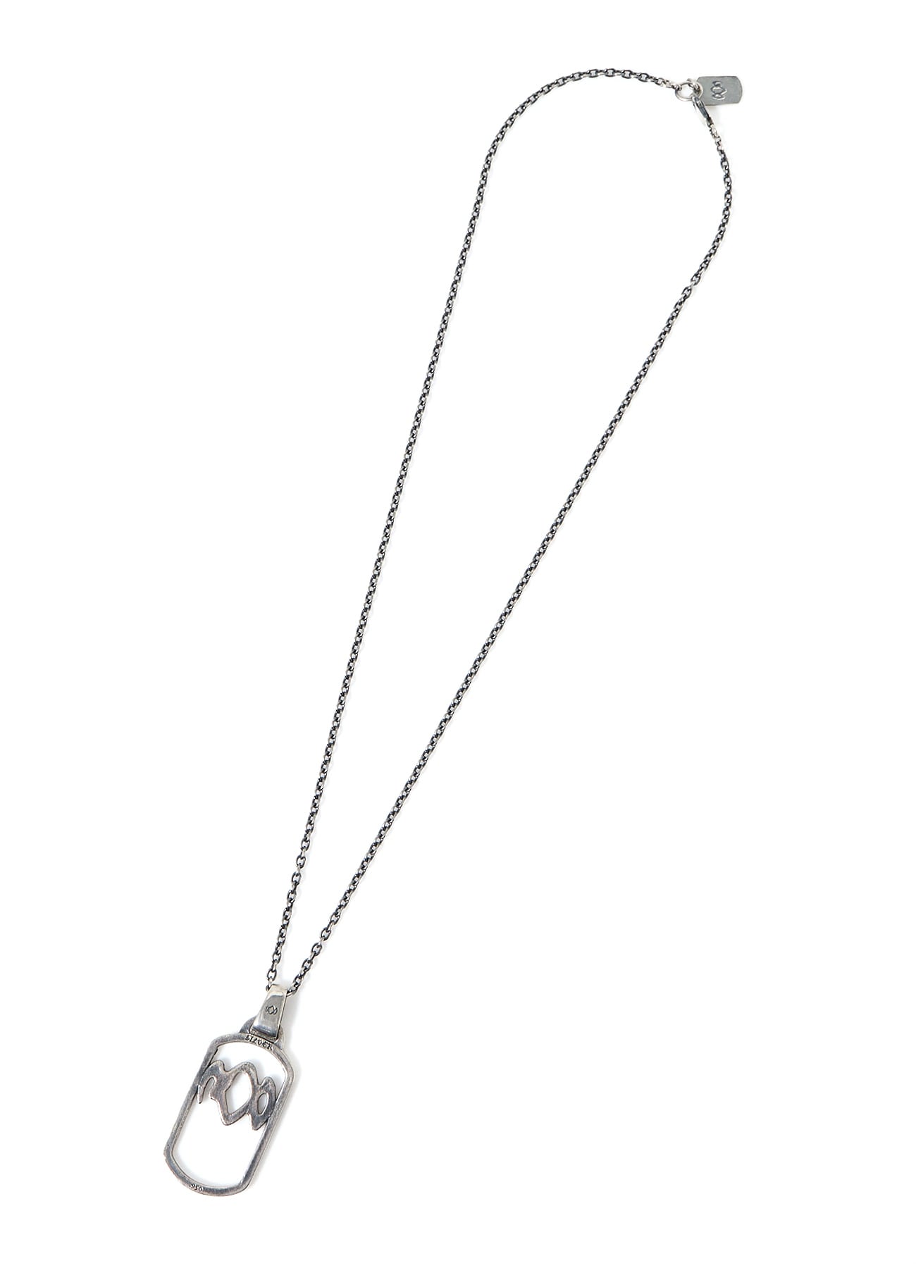 SILVER 950 DOG TAG GLASSES HOLDER