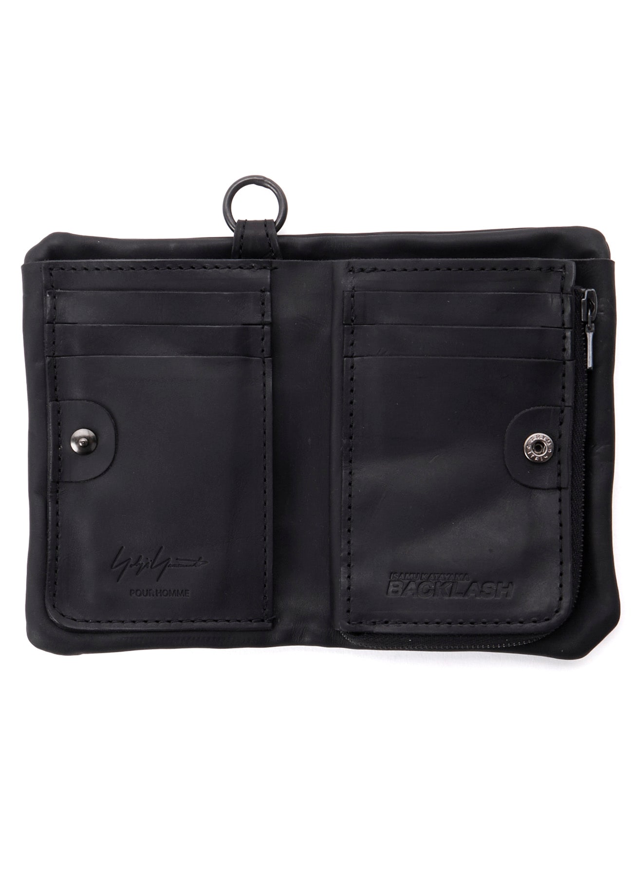 GUIDI CALF FRENCH SEAM BI-FOLD WALLET