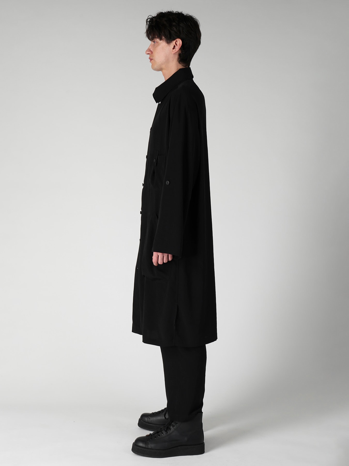 TA TUXEDO STAND COLLAR SHIRT
