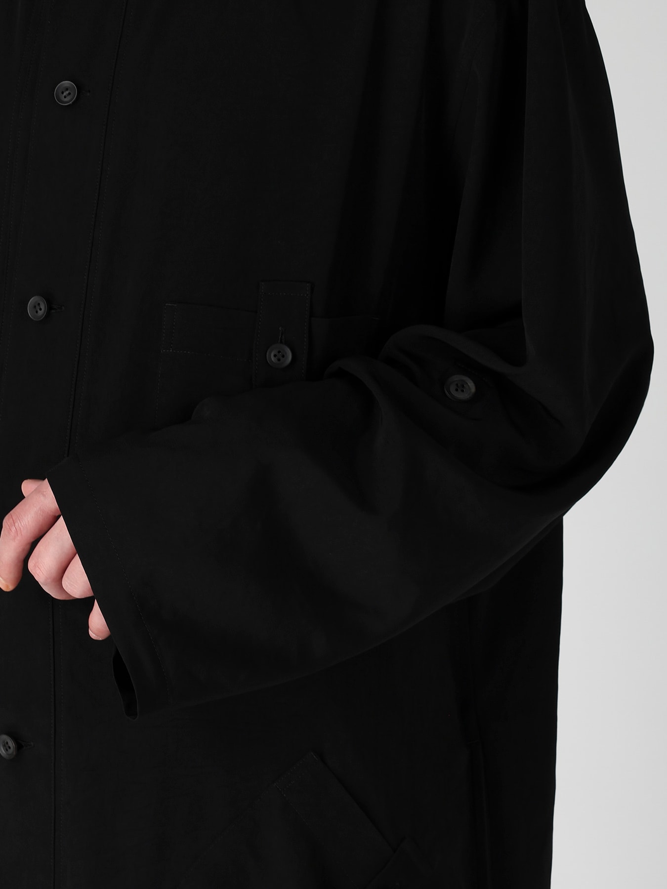 TA TUXEDO STAND COLLAR SHIRT