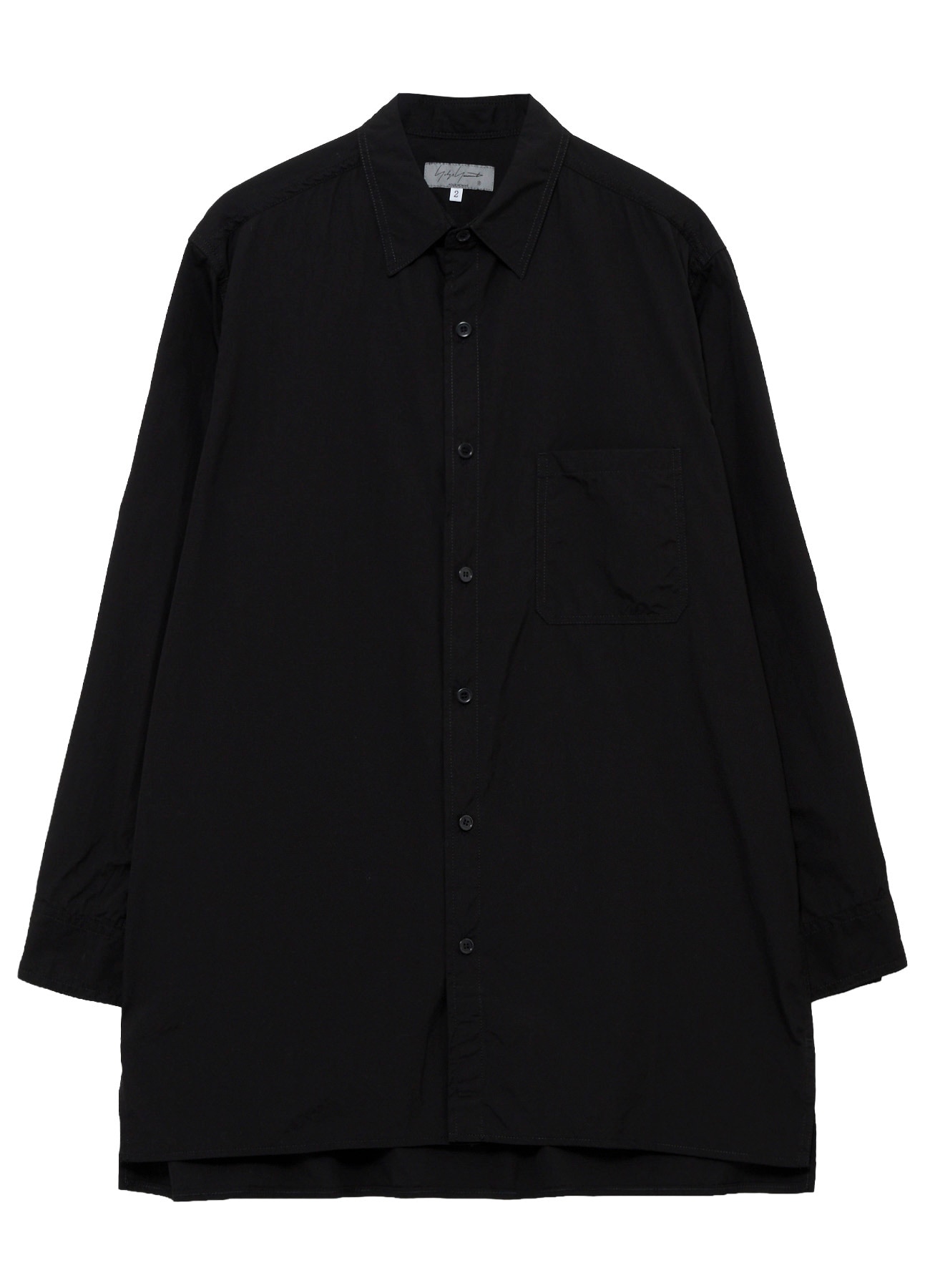 CHAIN STITCH BROAD STANDARD BIG SHIRT