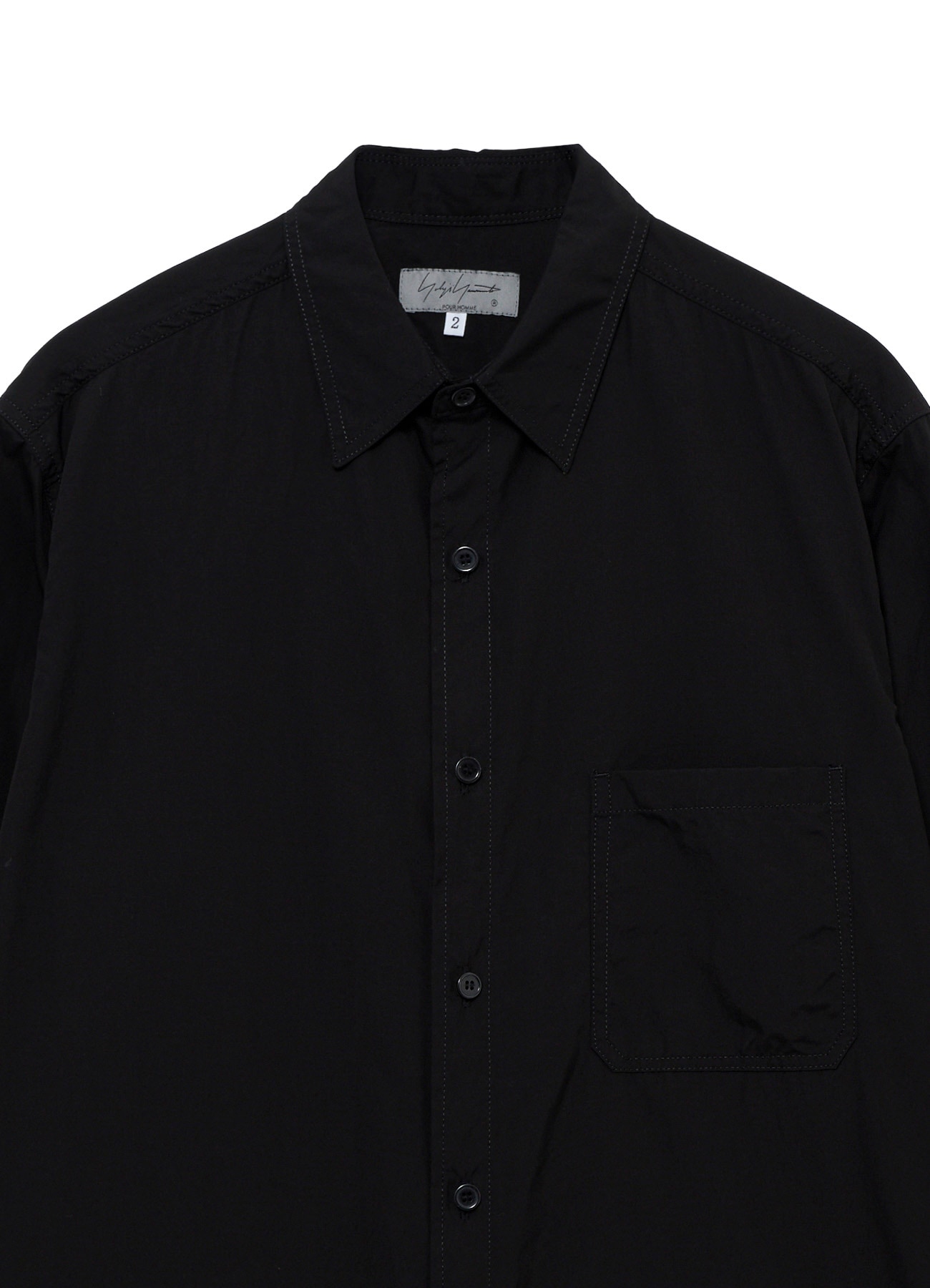 CHAIN STITCH BROAD STANDARD BIG SHIRT
