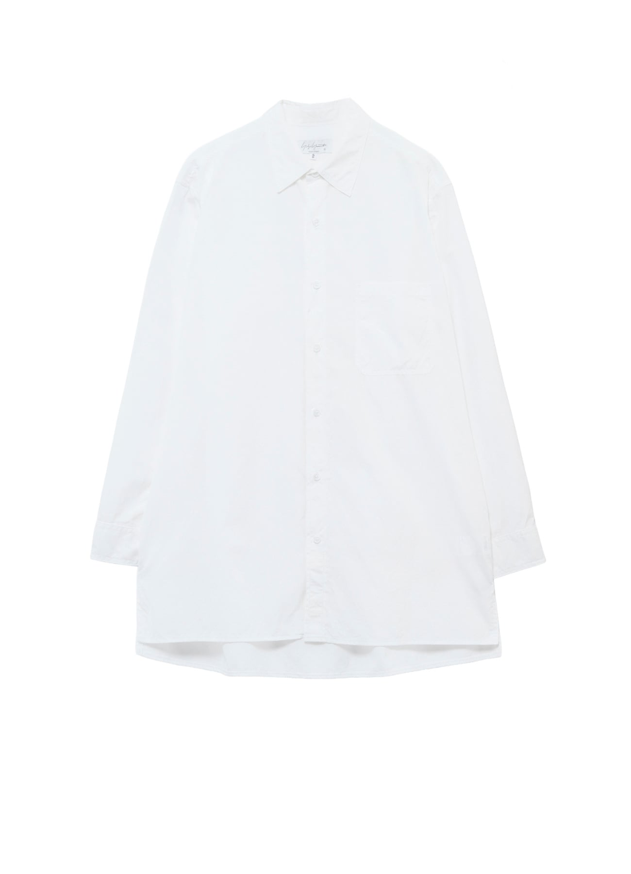 CHAIN STITCH BROAD STANDARD BIG SHIRT