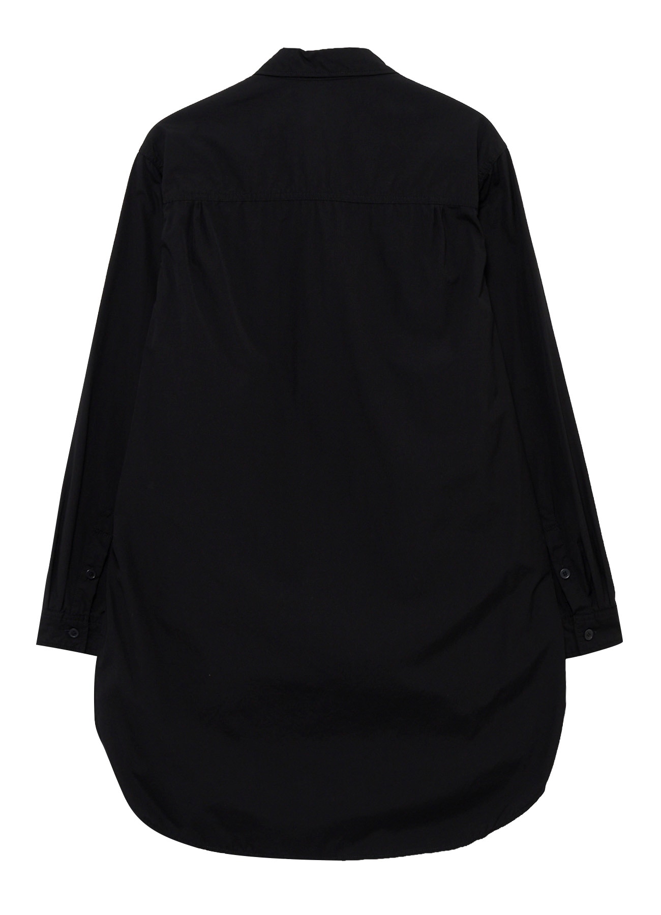 CHAIN STITCH BROAD ROUND HEM BLOUSE