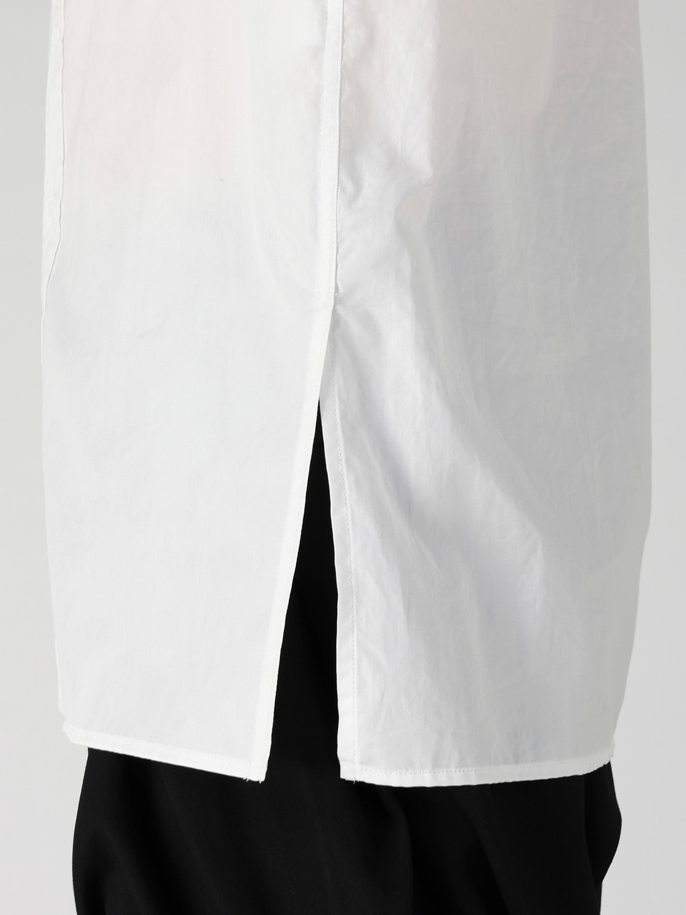 CHAIN STITCH BROAD DOUBLE COLLAR BLOUSE