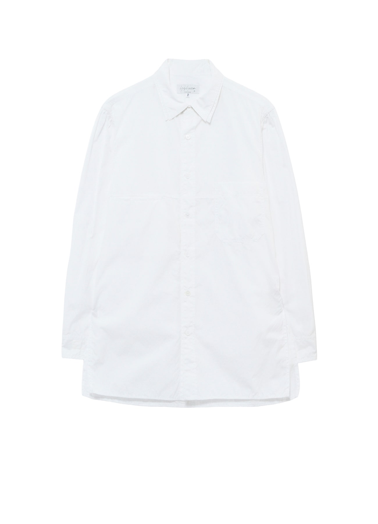 CHAIN STITCH BROAD DOUBLE COLLAR BLOUSE