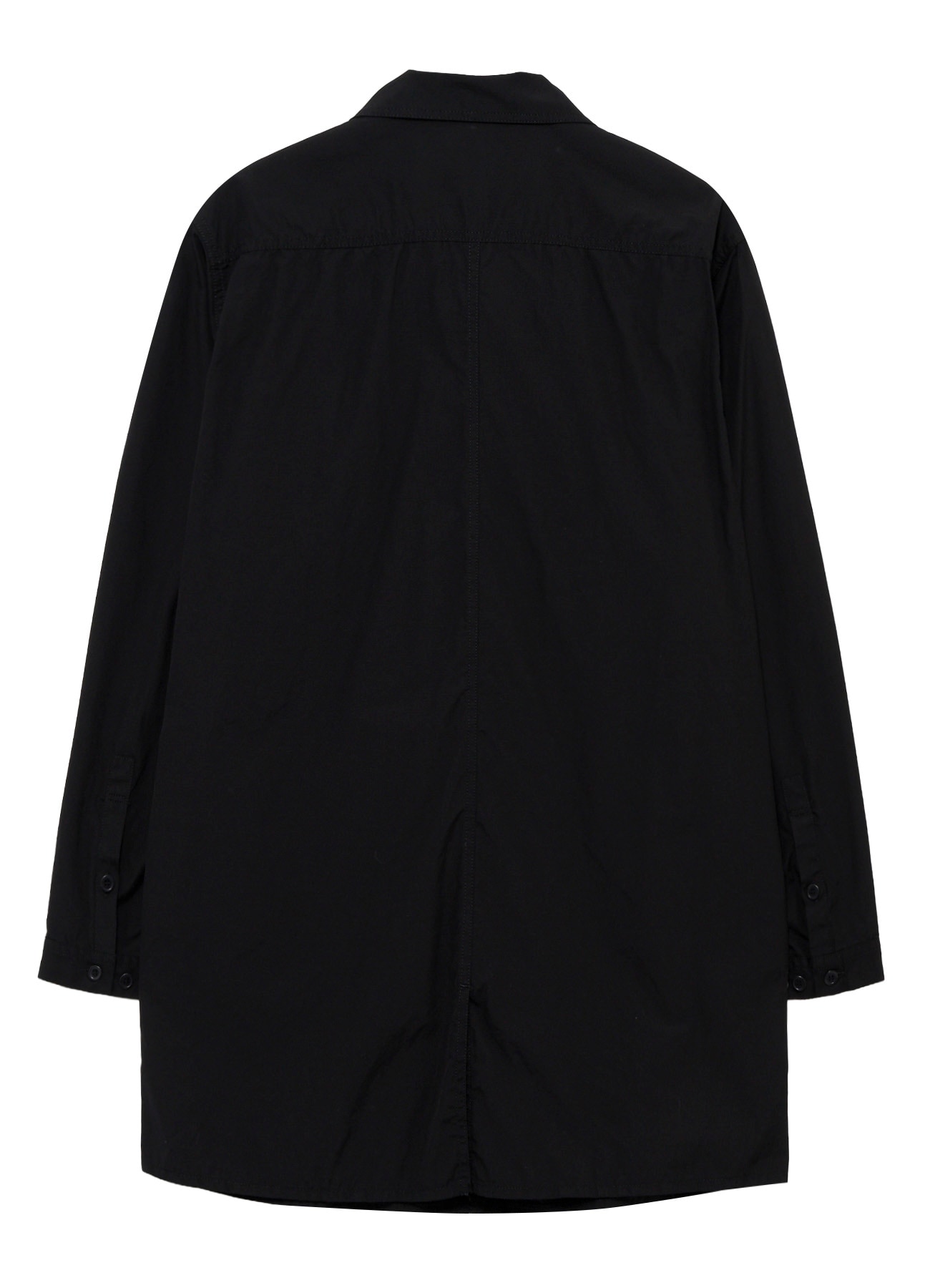 CHAIN STITCH BROAD ZIPPER OPEN BLOUSE
