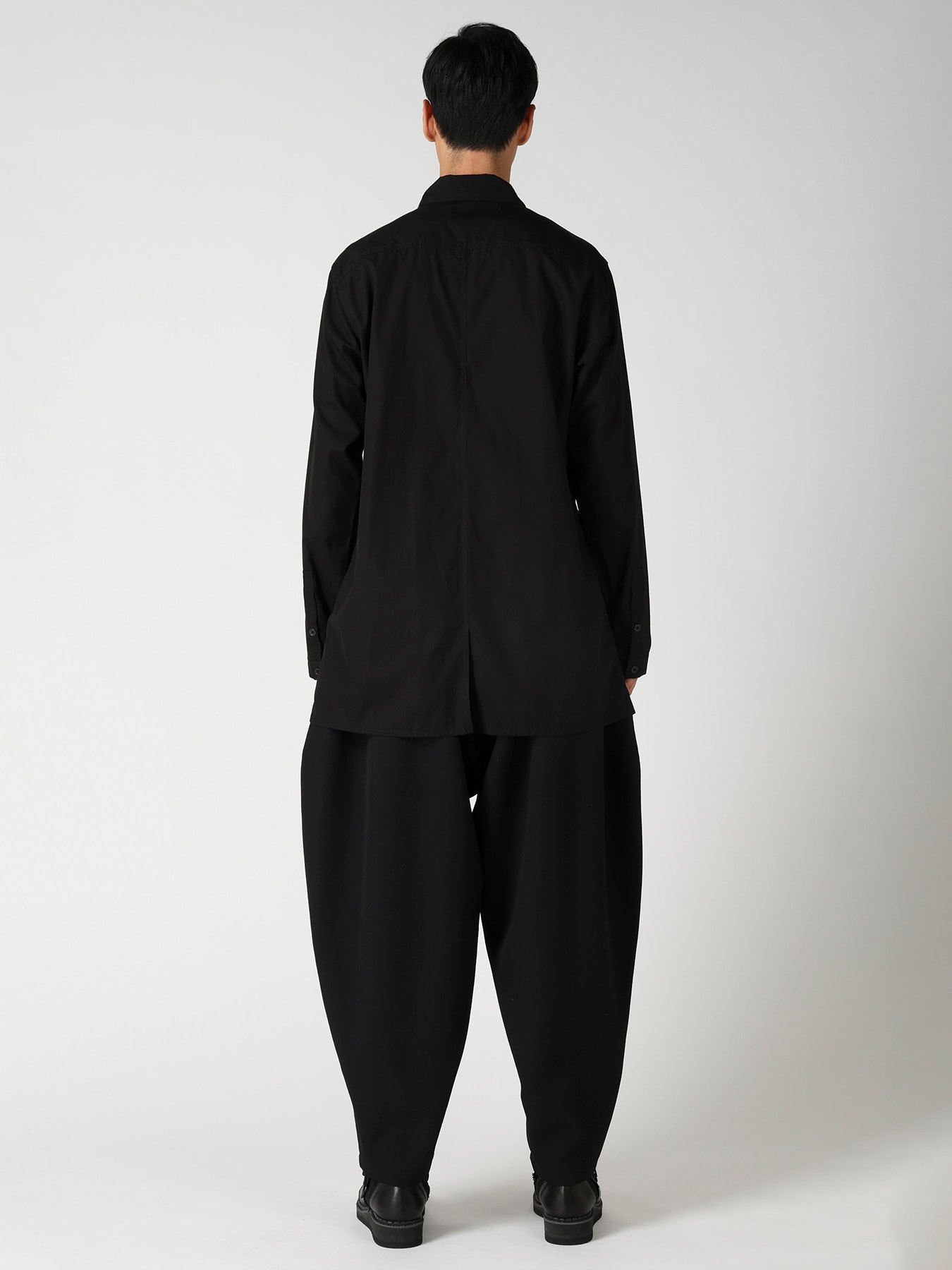 CHAIN STITCH BROAD ZIPPER OPEN BLOUSE