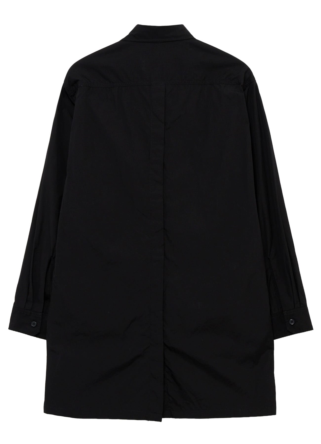 CHAIN STITCH BROAD BACK SIDE OPEN GATHER BLOUSE