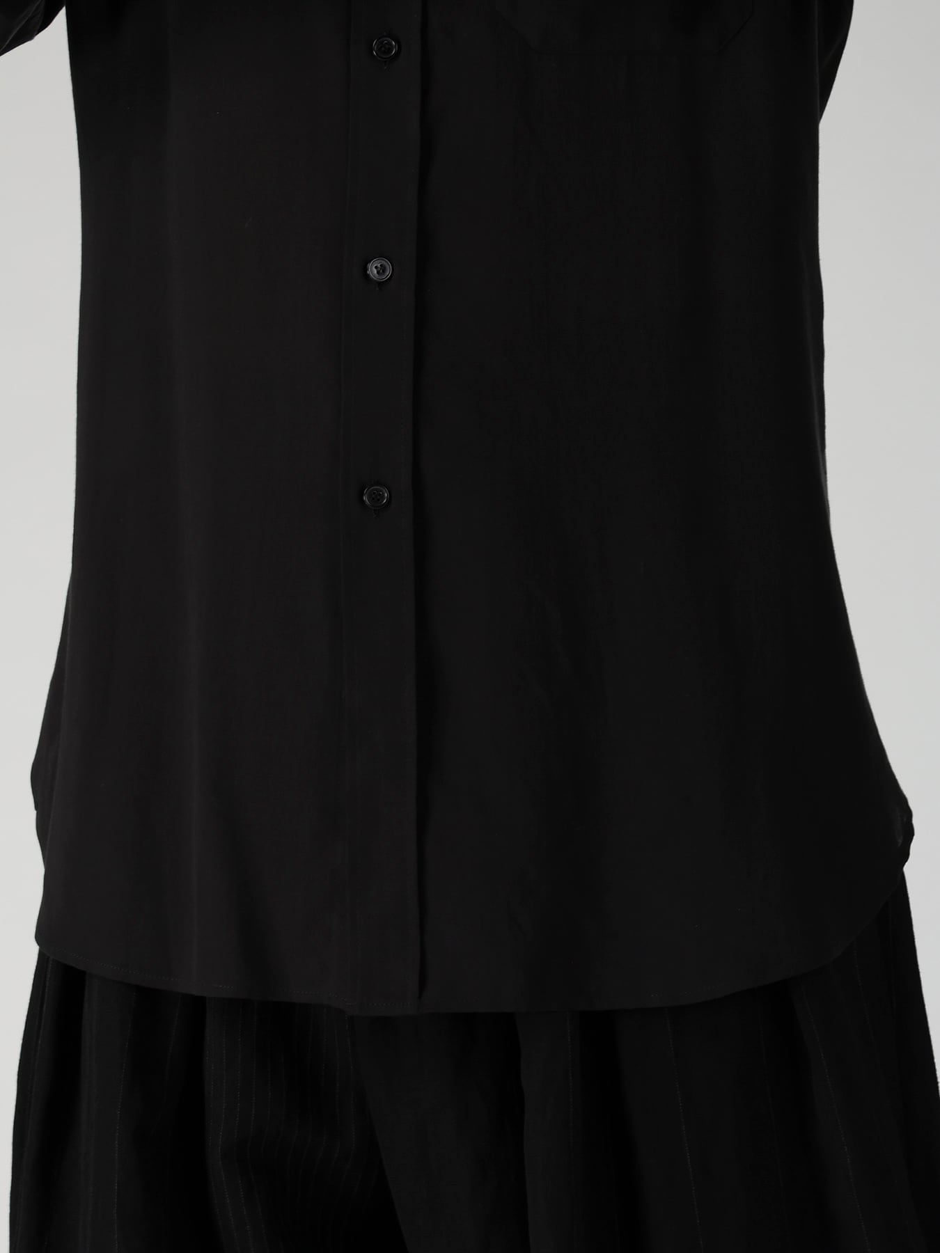 CELLULOSE LAWN TRIPLE COLLAR BLOUSE