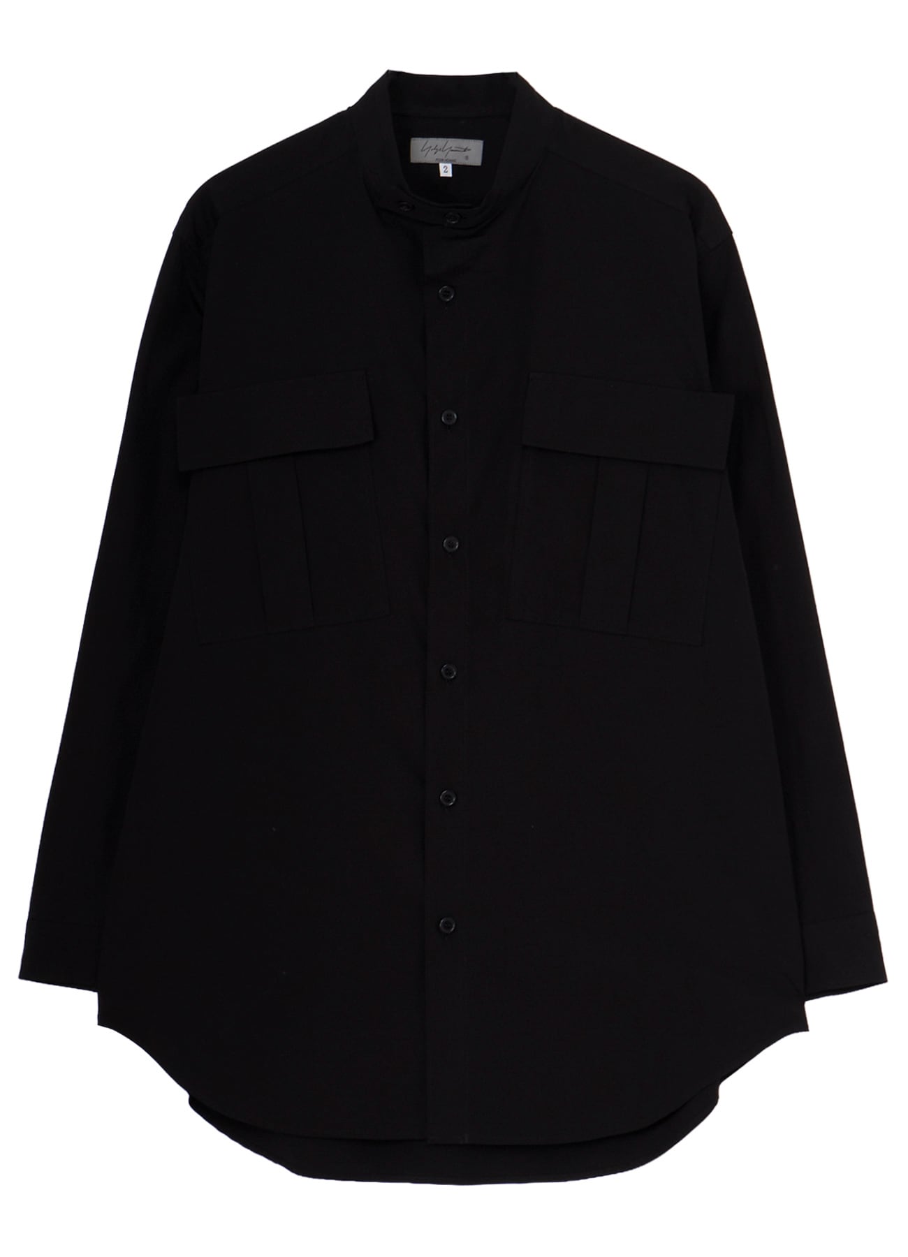 COTTON BROAD POCKET DETAIL BLOUSE