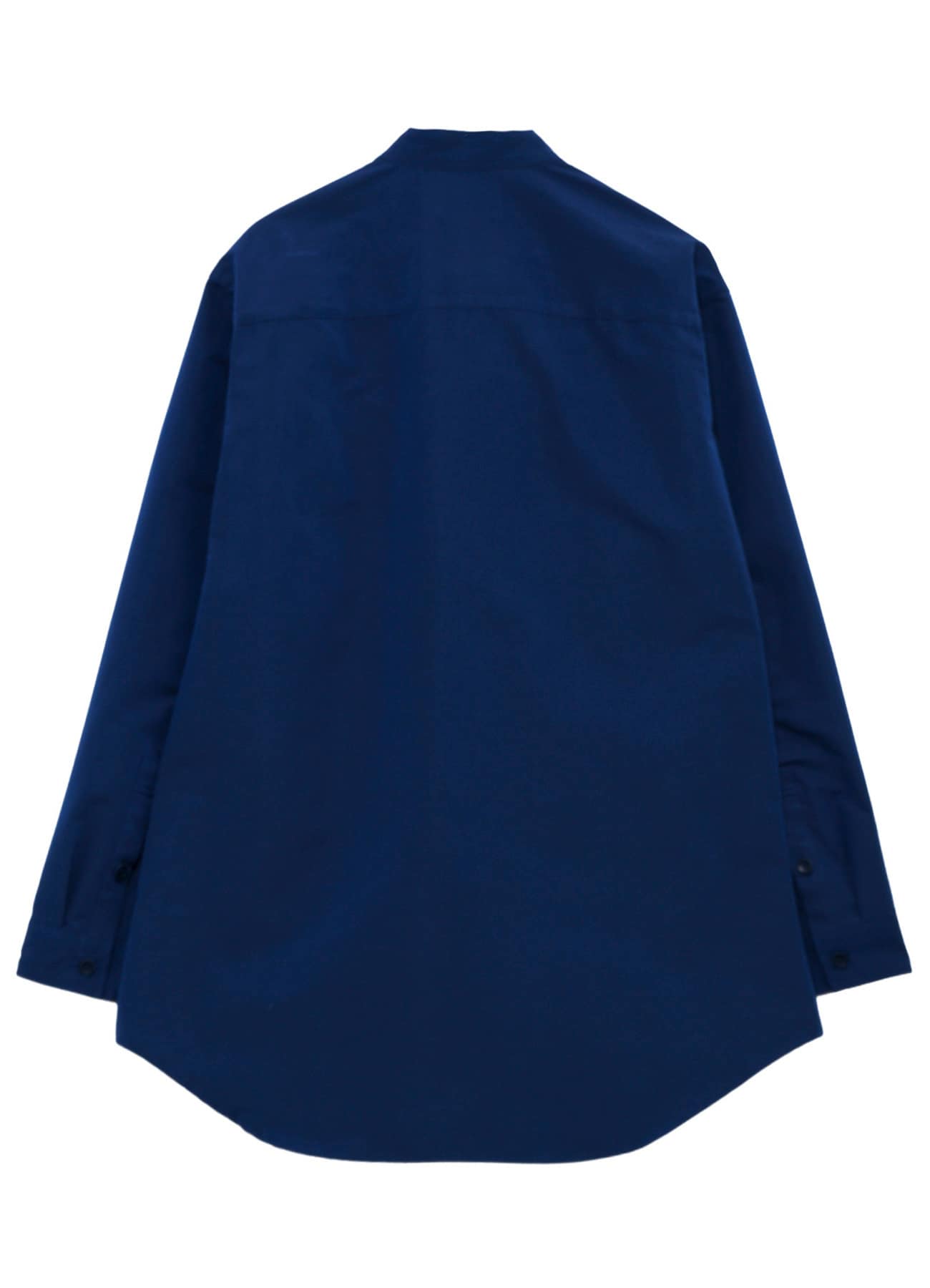 PE/NY SPLIT YARN TAFFETA POCKET DETAIL BLOUSE