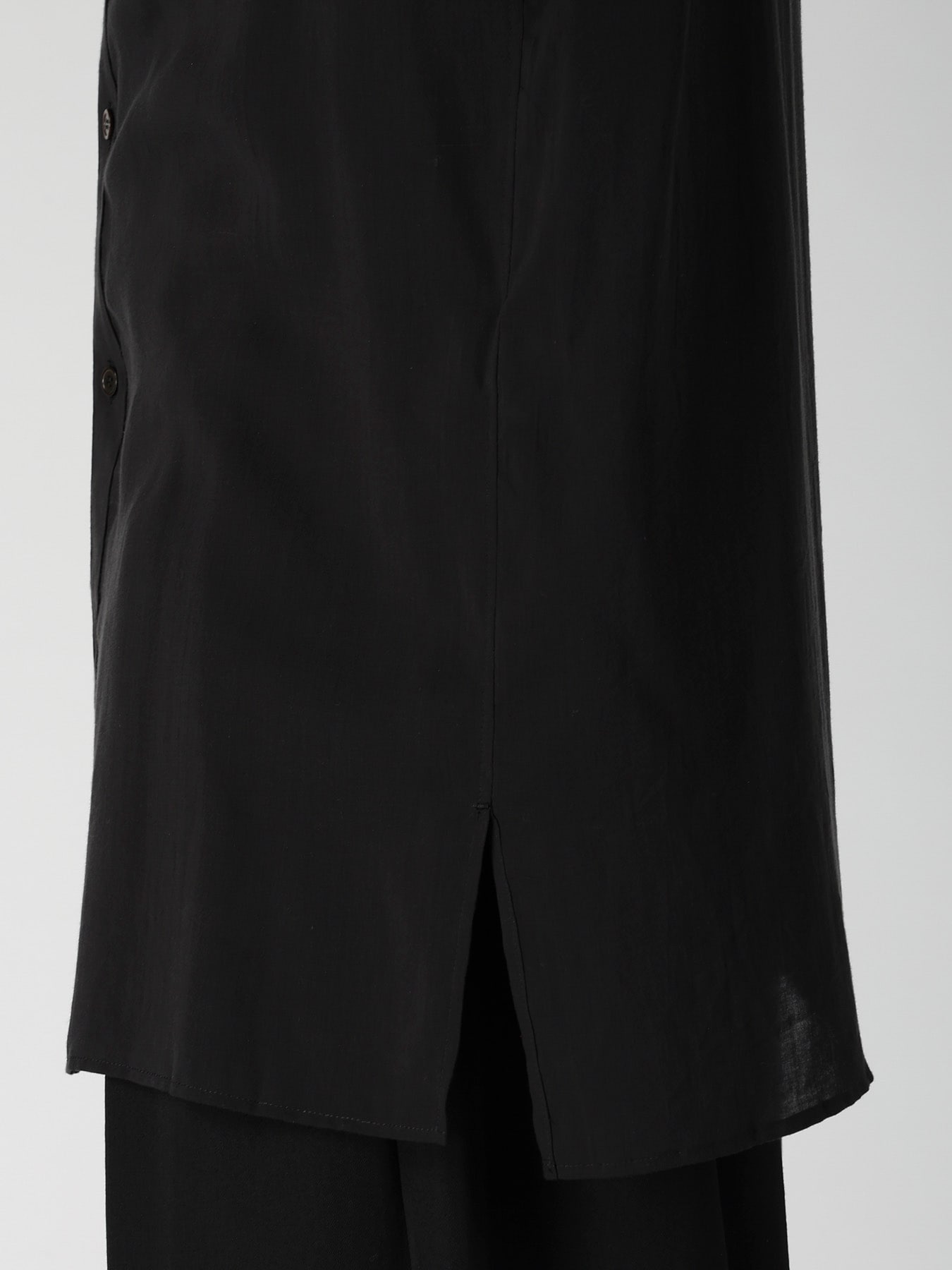 CELLULOSE LAWN CHEST PANEL POCKET BLOUSE