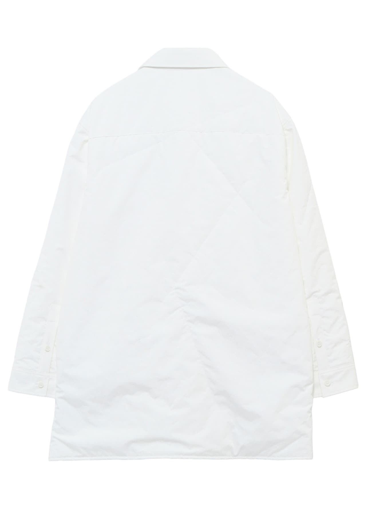 3LAYER PIECE DYED PADDED TRIPLE COLLAR BLOUSE