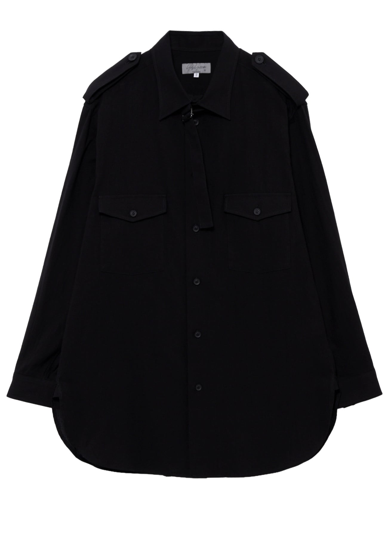ORGANIC CALICO COLLAR TAB BLOUSE