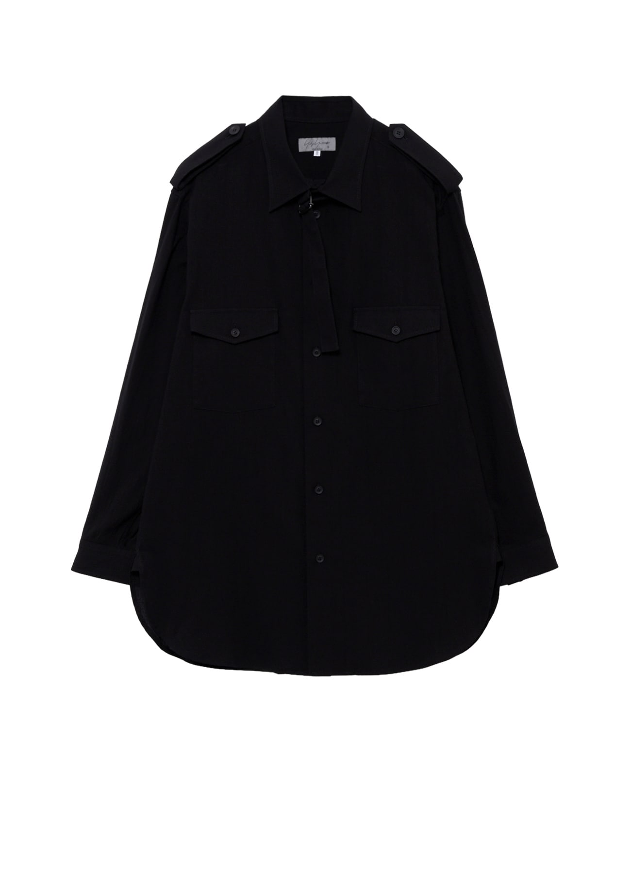 ORGANIC CALICO COLLAR TAB BLOUSE