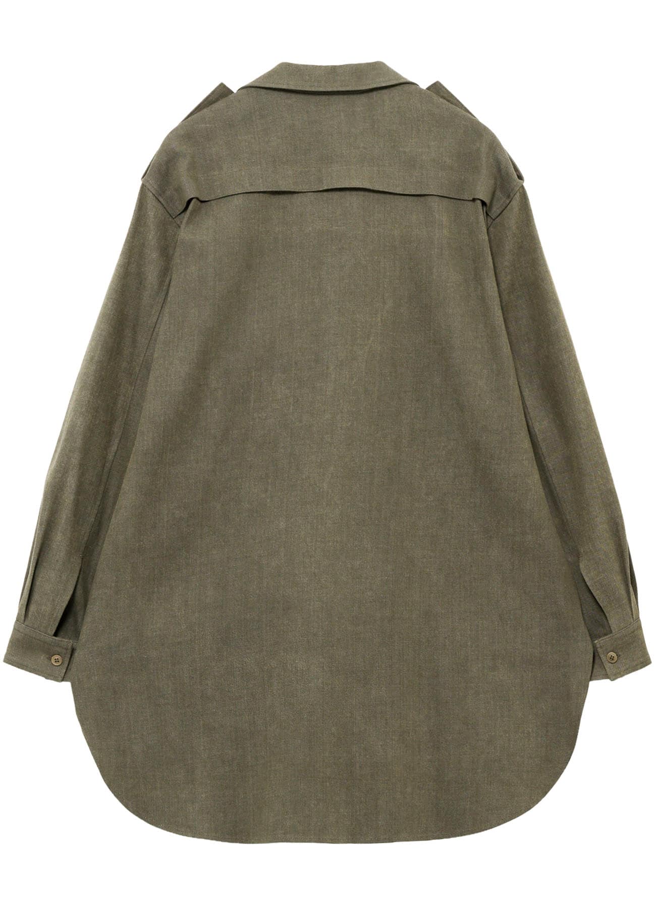 8OZ CHEMICAL BREACH SHOULDER EPAULET WORK BLOUSE