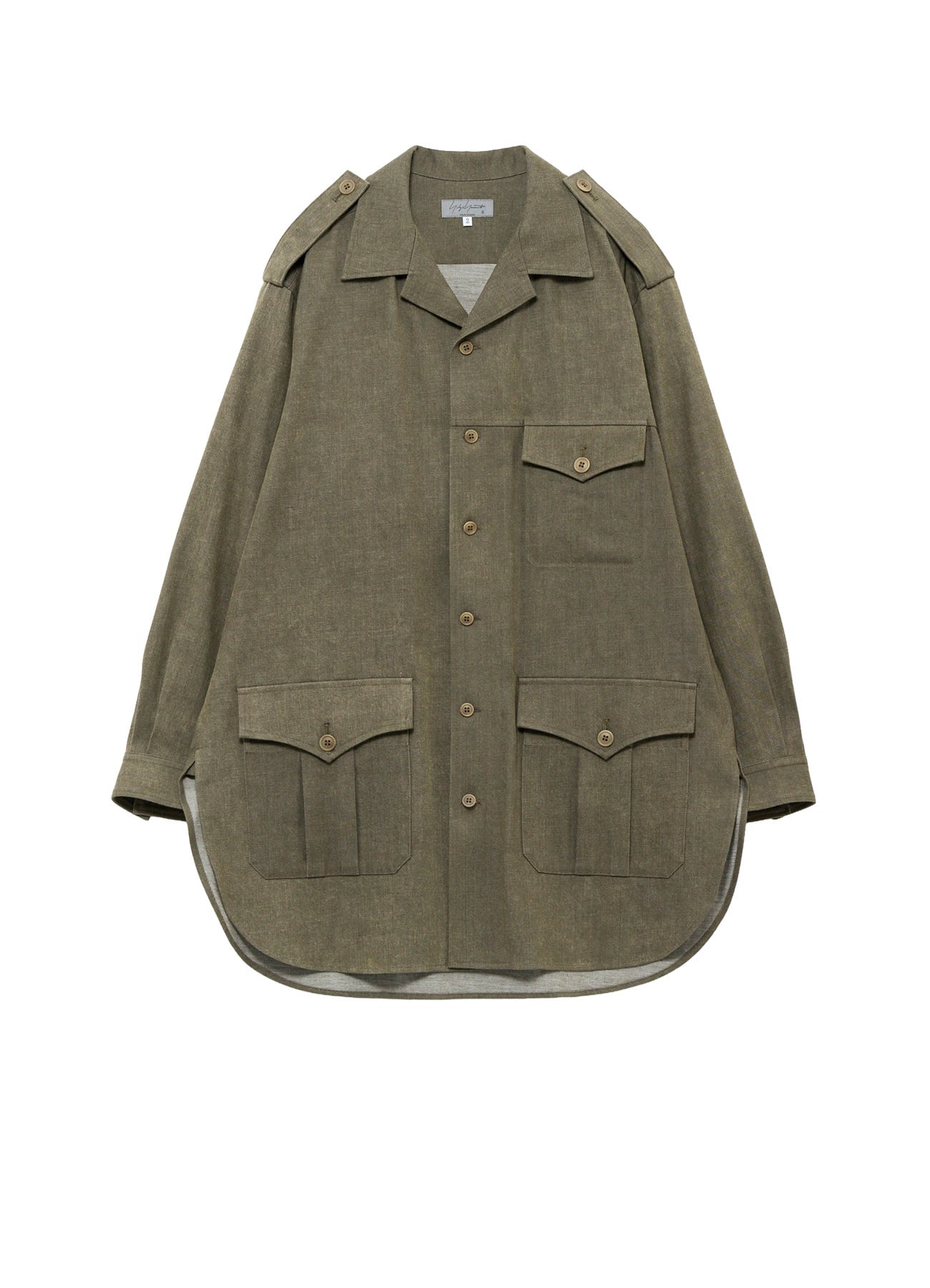 8OZ CHEMICAL BREACH SHOULDER EPAULET WORK BLOUSE