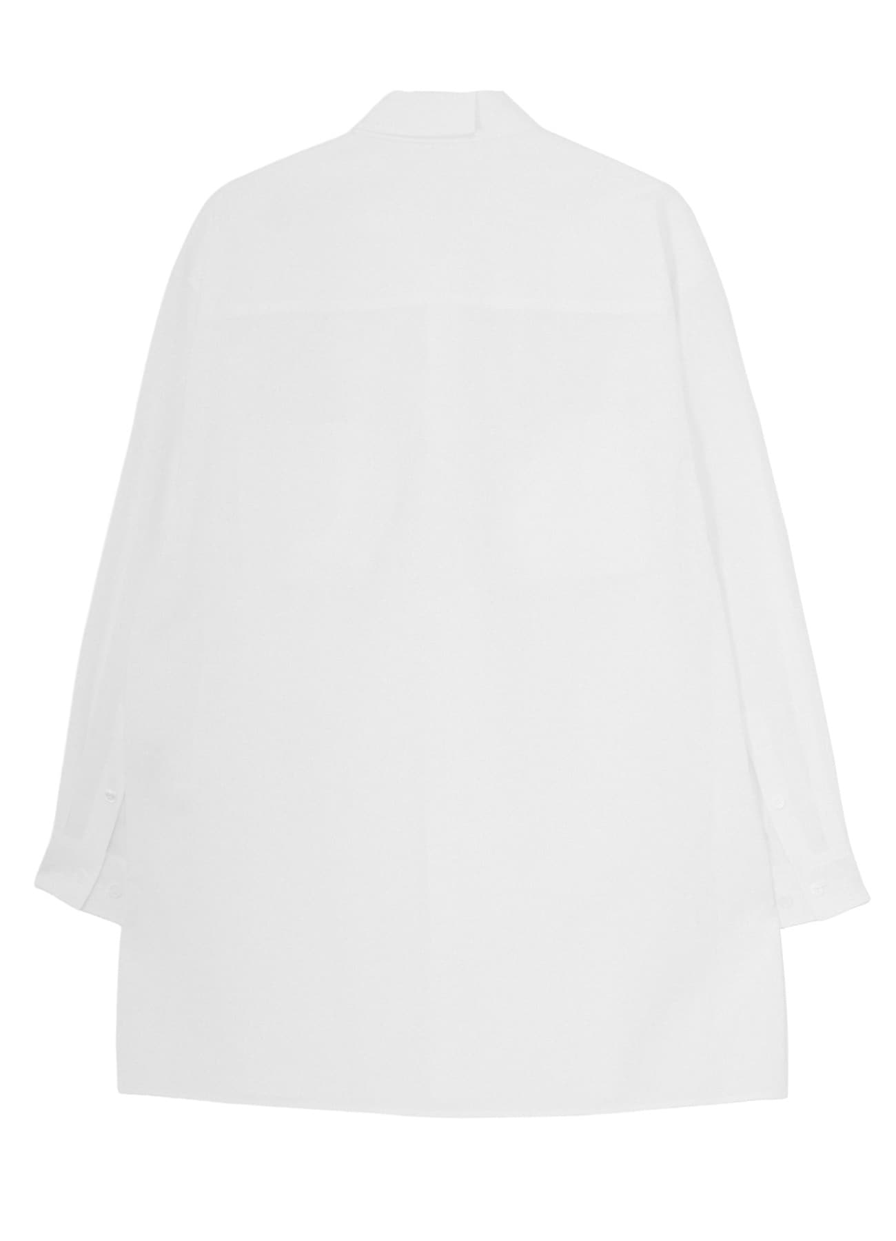 COTTON BROAD 3 FLAP ASYMMETRY BLOUSE
