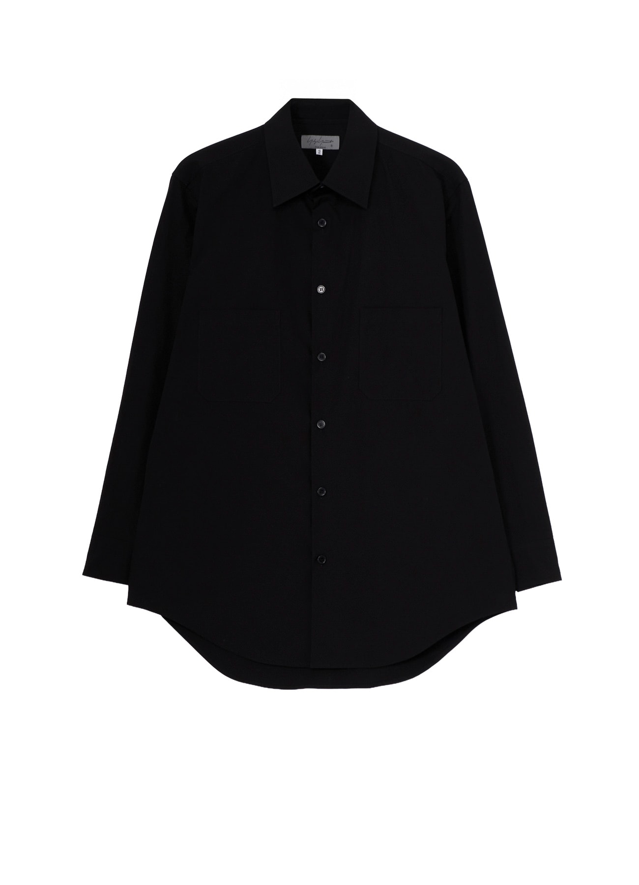 COTTON BROAD DOUBLE POCKET SHIRT