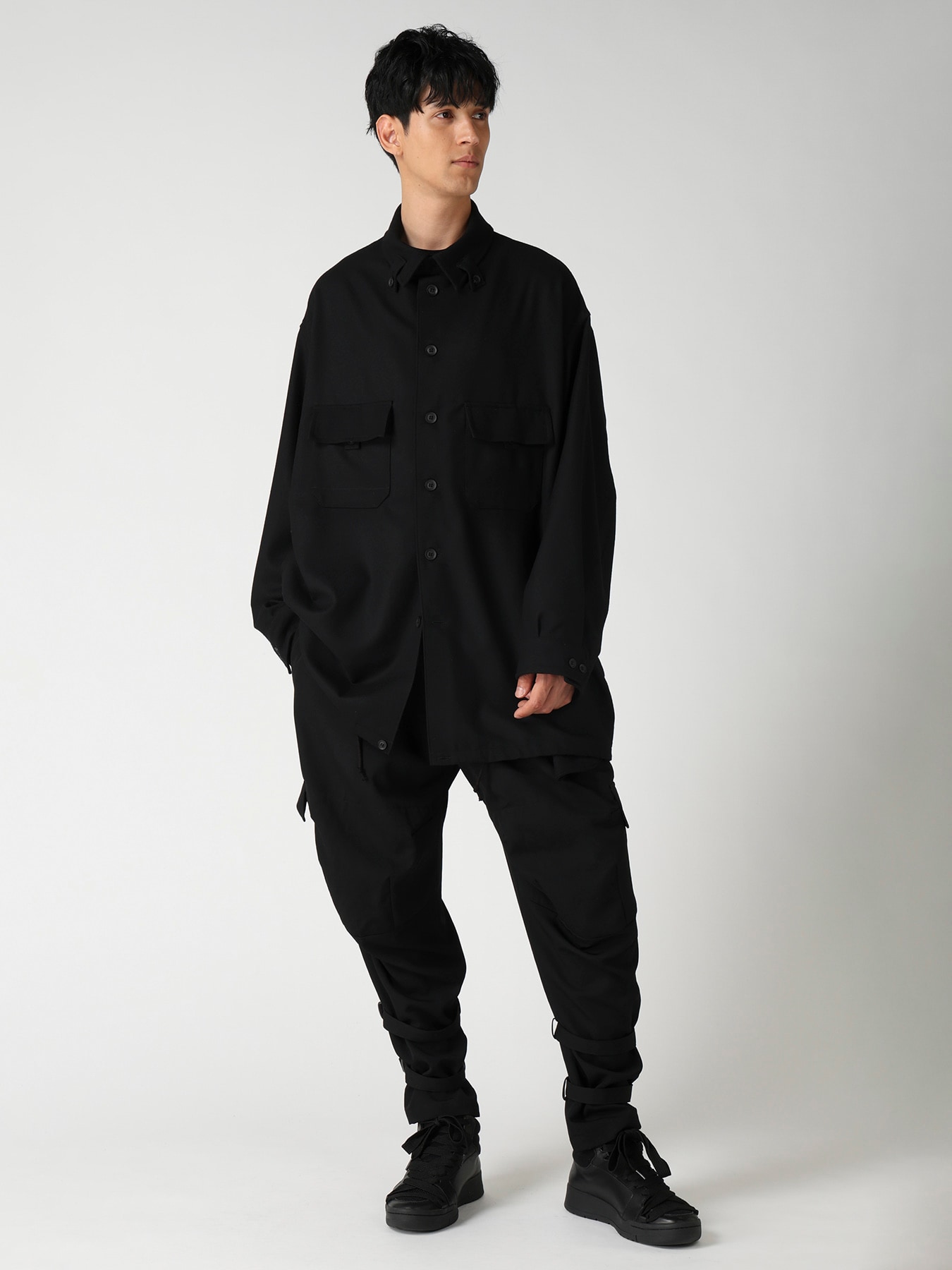 SERGE MILLED PADDED BLOUSON SHIRT