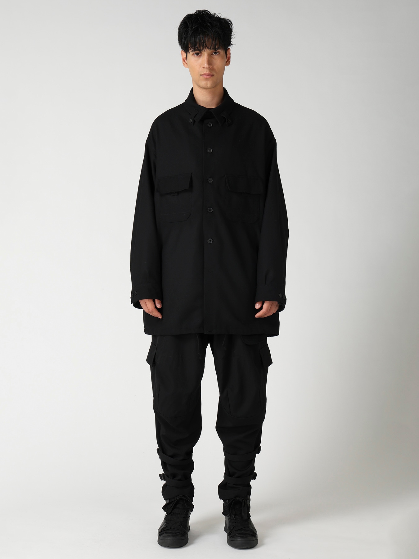 SERGE MILLED PADDED BLOUSON SHIRT