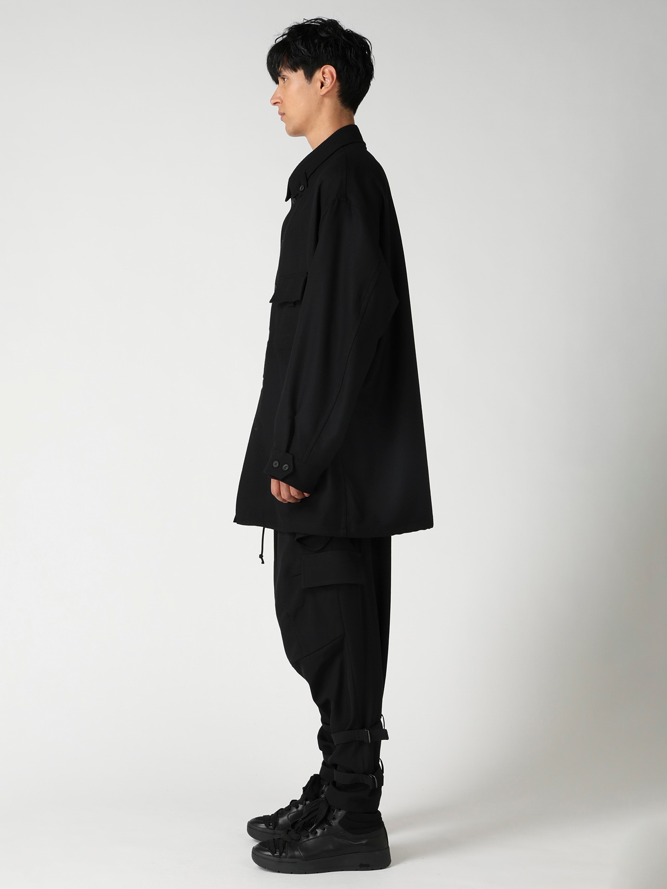 SERGE MILLED PADDED BLOUSON SHIRT