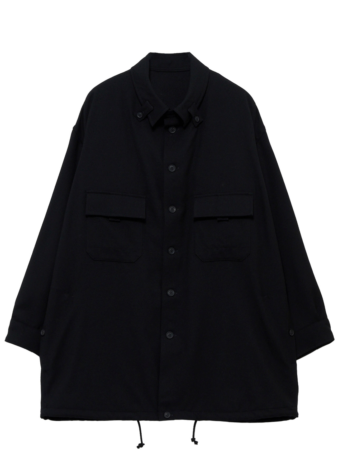 SERGE MILLED PADDED BLOUSON SHIRT