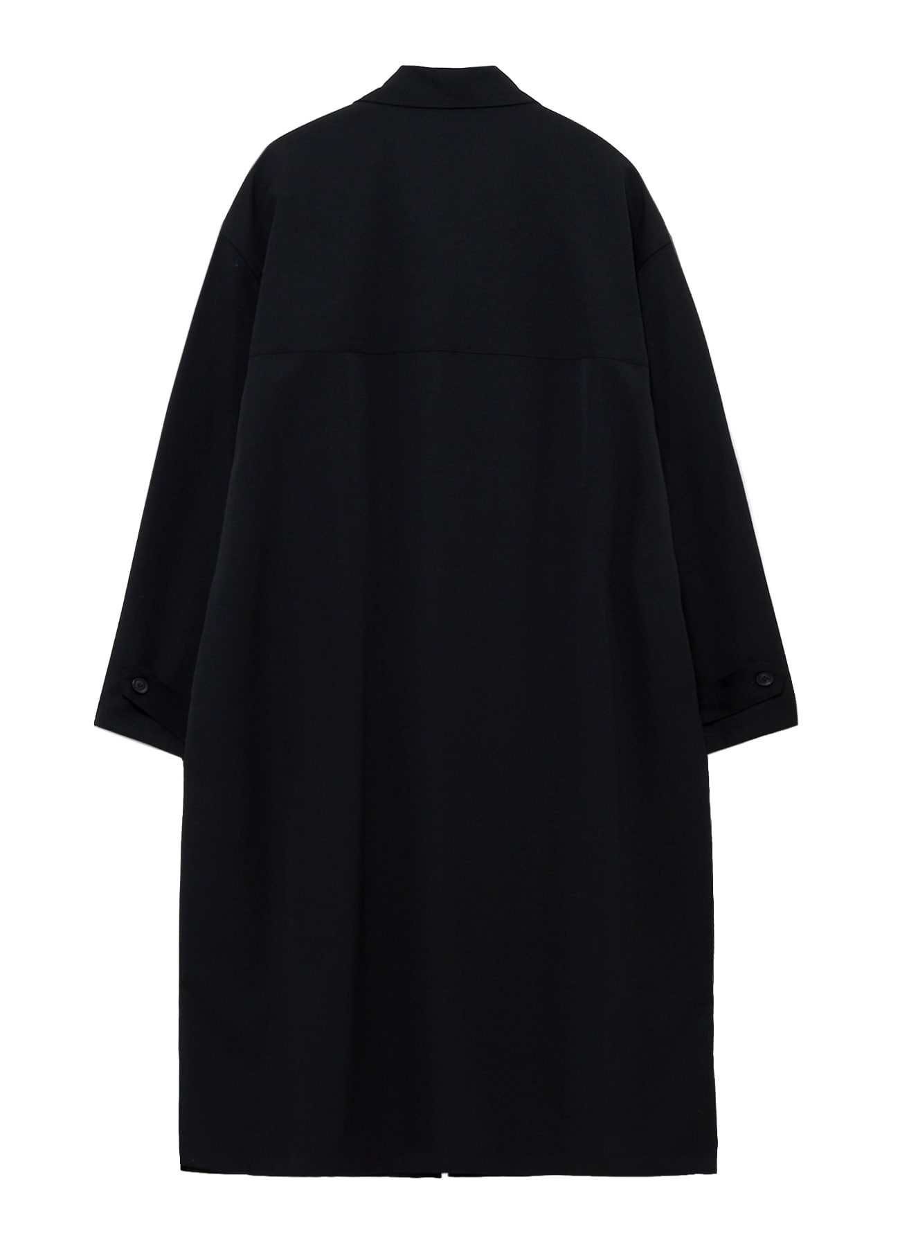 WOOL GABARDINE LONG SHIRT