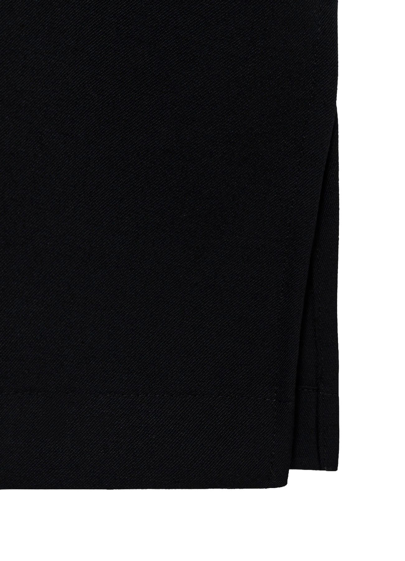 WOOL GABARDINE LONG SHIRT