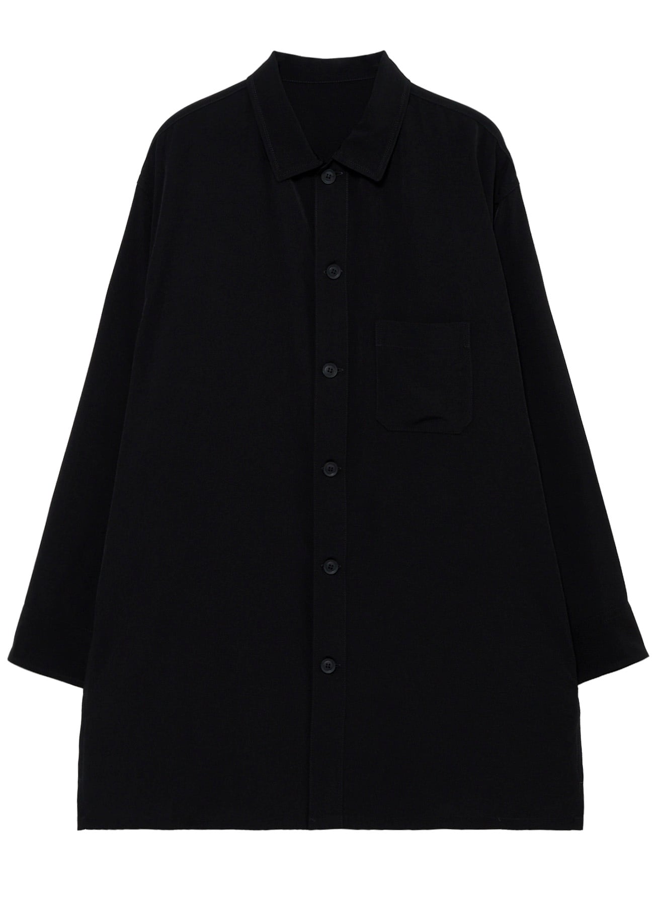 TA TUXEDO PLACKET FRONT BLOUSE