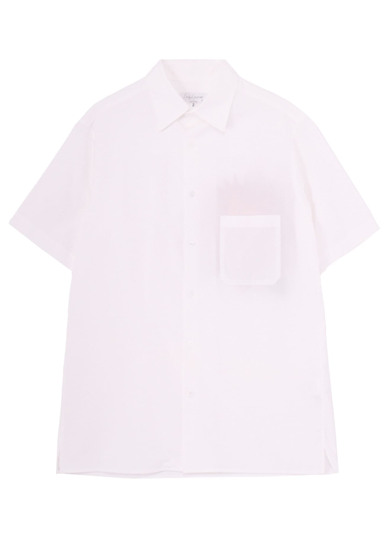 ORANGE DAHLIA EMBROIDERY BIG SHIRT