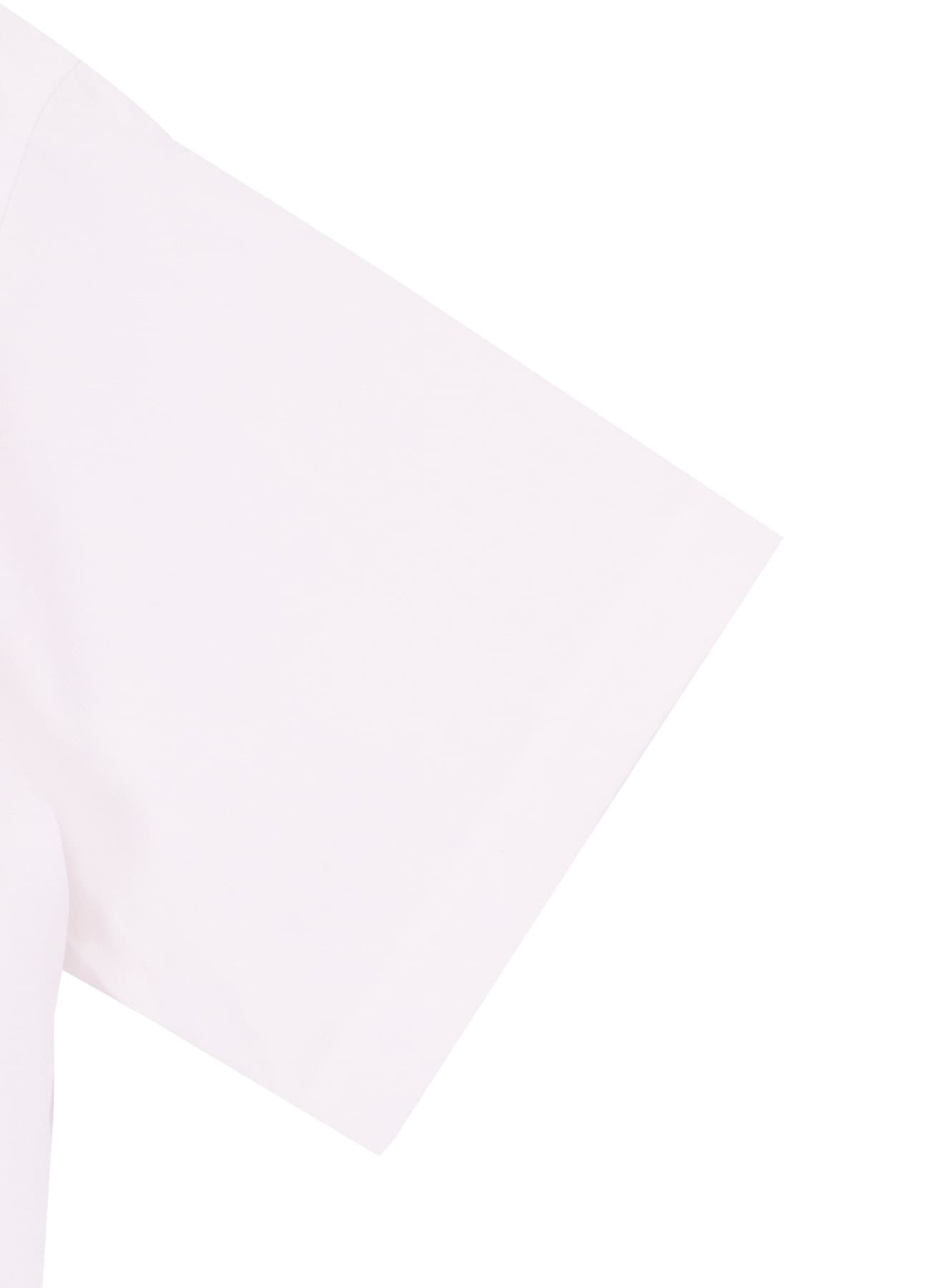 ORANGE DAHLIA EMBROIDERY BIG SHIRT