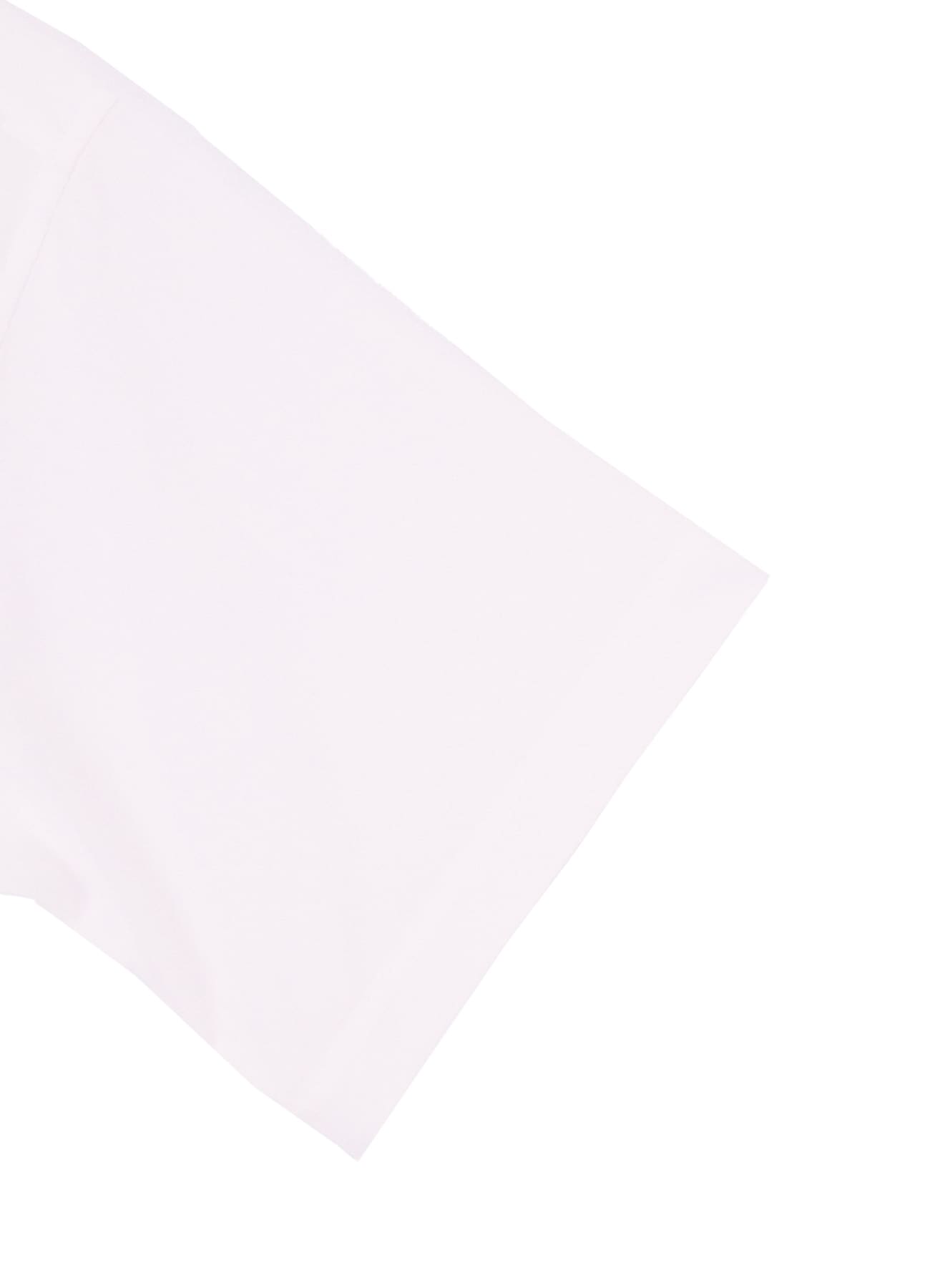 PURPLE DAHLIA EMBROIDERY DOUBLE COLLAR SHIRT