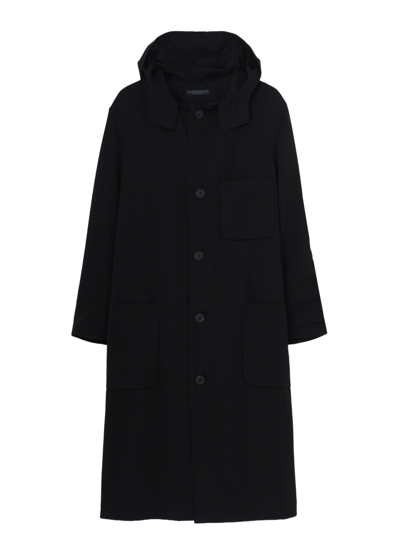 RE GABARDINE SINGLE HOODED COAT