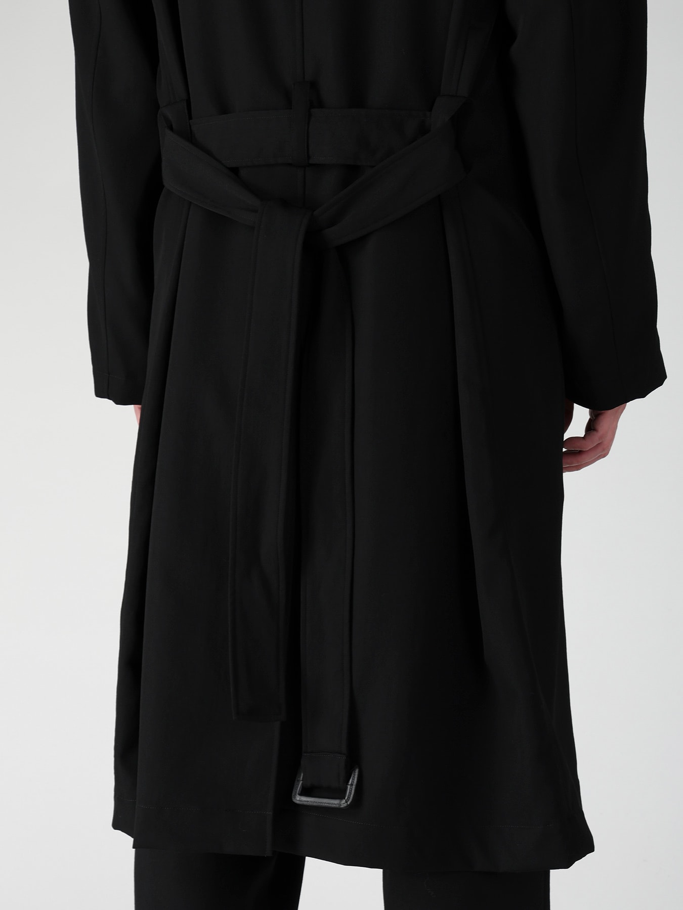RE GABARDINE SINGLE HOODED COAT