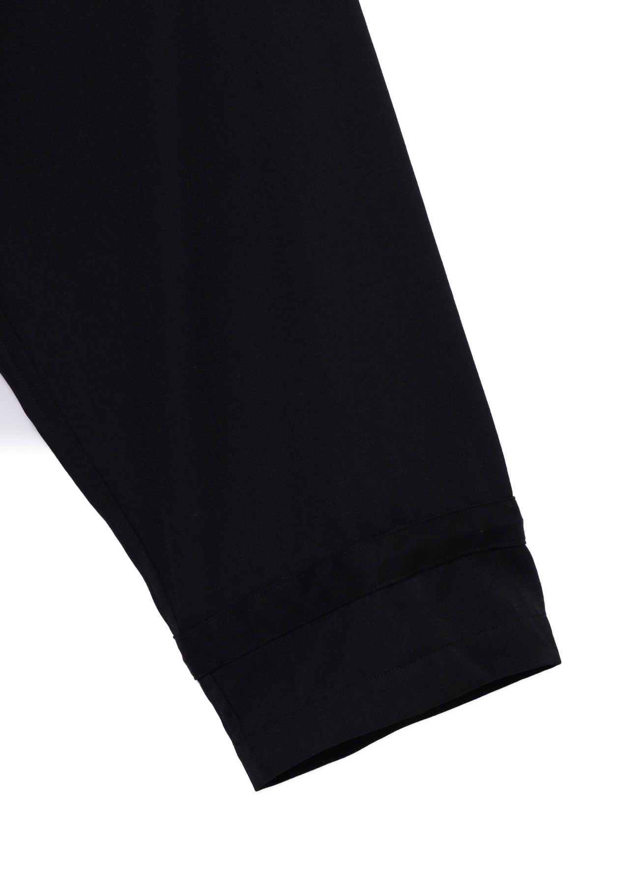 WOOL GABARDINE CROSS SHAPE ZIPPER COAT