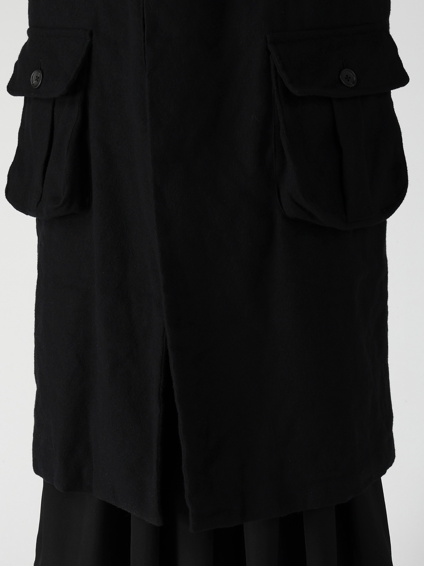 ARMY BLANKET  3 POCKETS HOODED COAT
