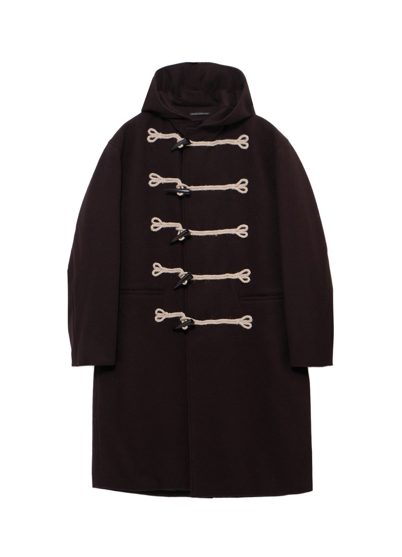 FLANNEL TOGGLE DUFFLE COAT