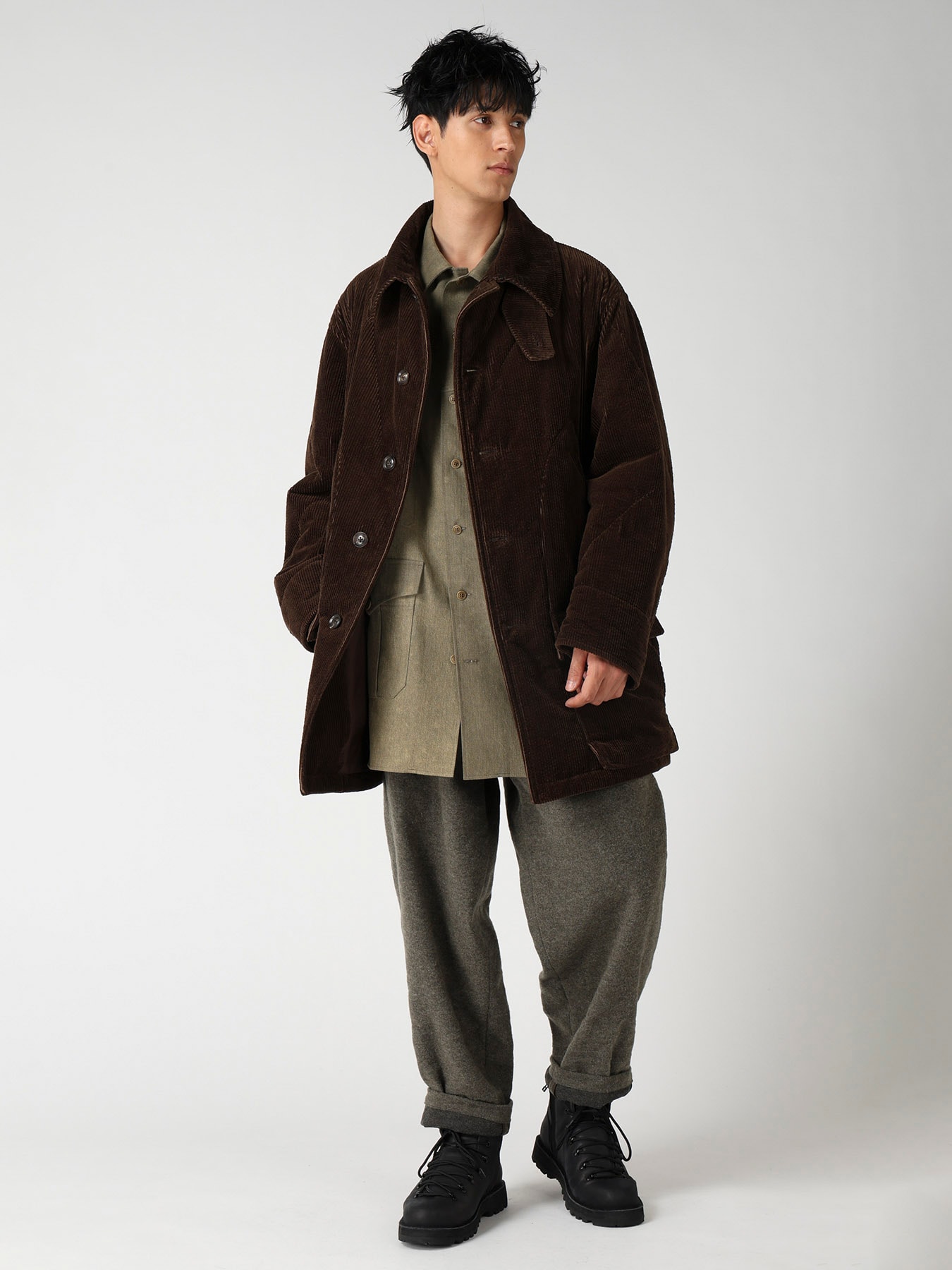 6W CORDUROY TUMBLER PADDED HUNTING COAT