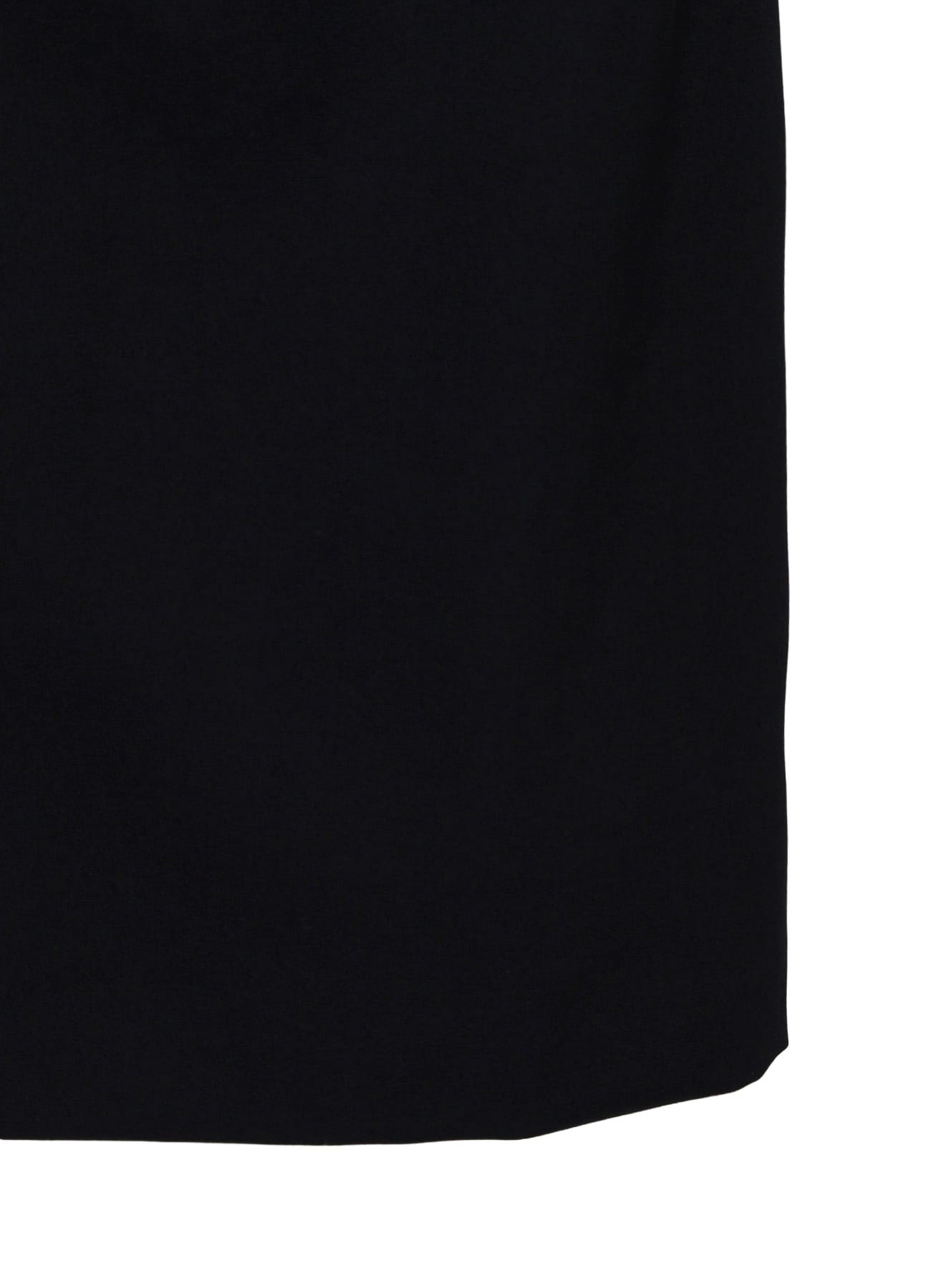 WOOL GABARDINE FRONT DETAIL COAT