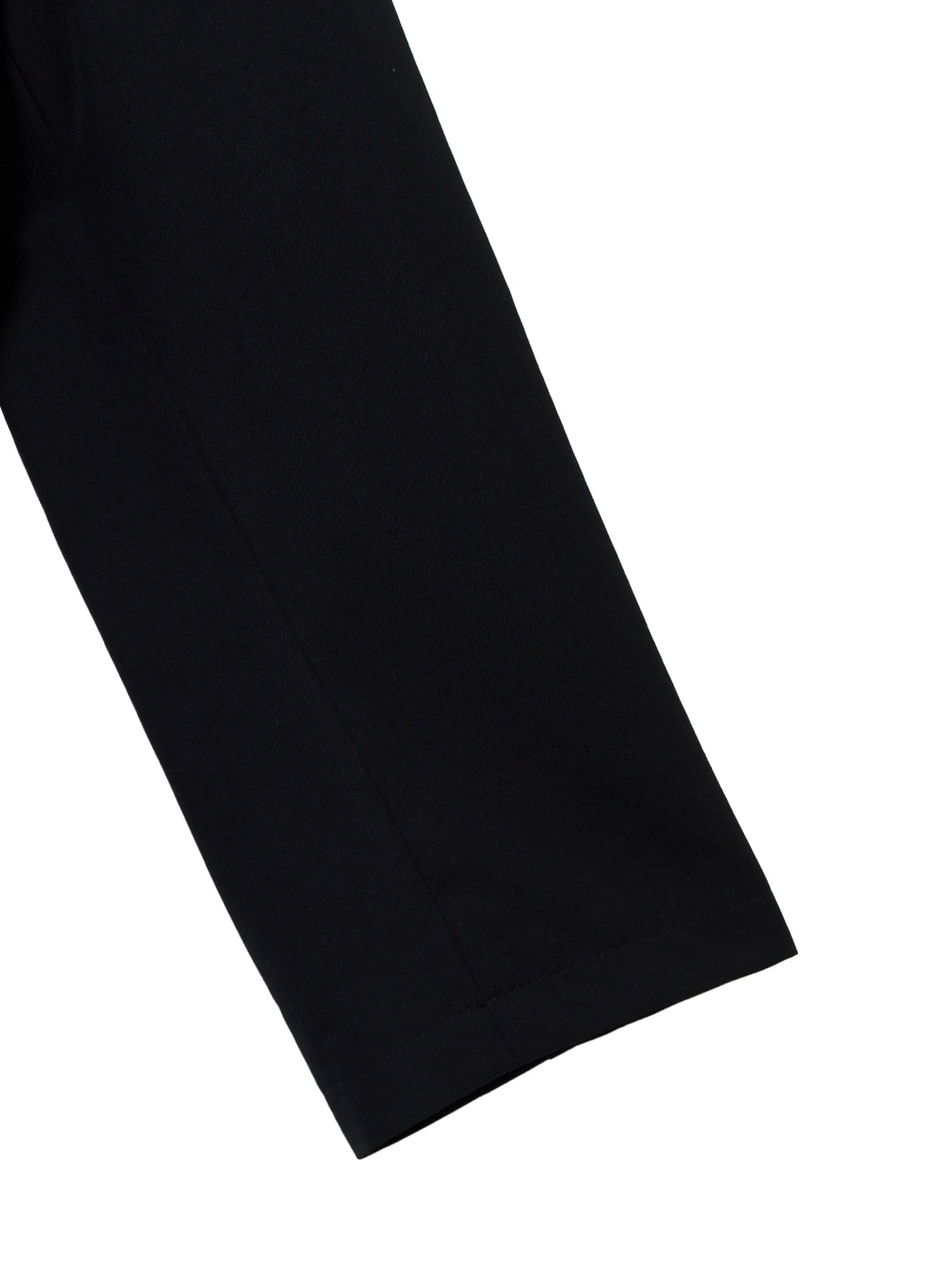 WOOL GABARDINE BACK SIDE BELT COAT