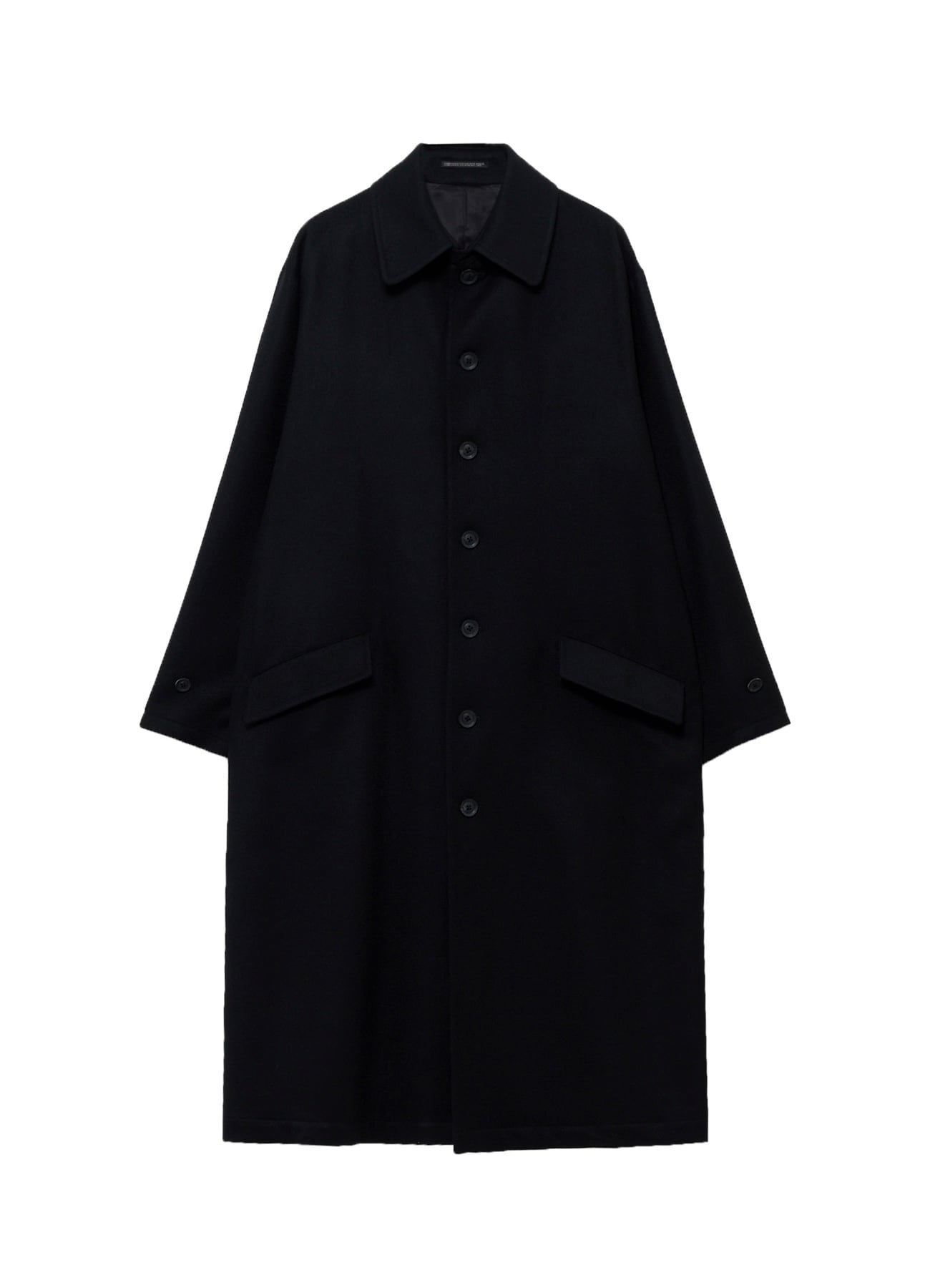TASMANIA FLANNEL SLEEVE BELT LONG COAT
