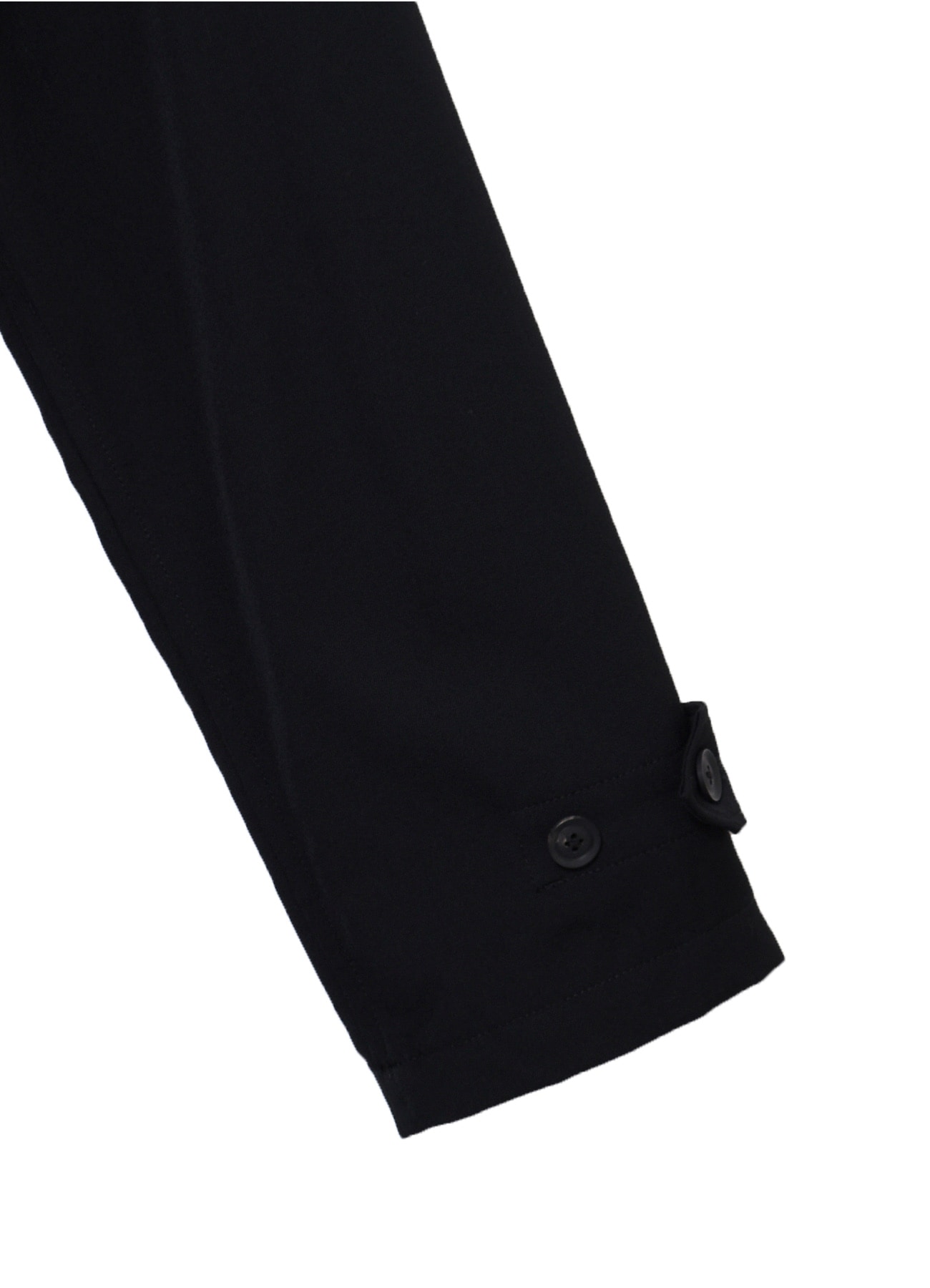 WOOL GABARDINE BUTTON OVERALL