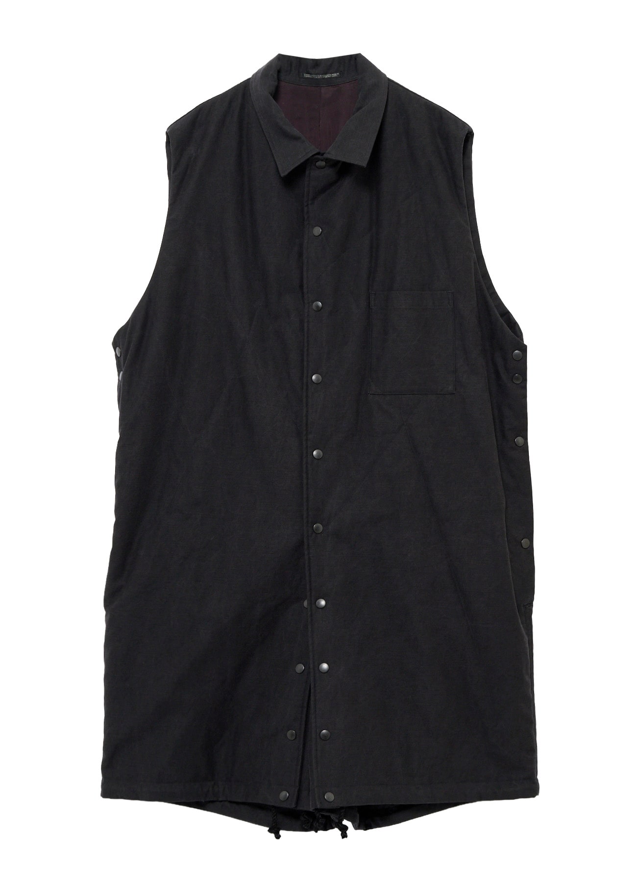 COTTON BACK SATAIN 2WAY SLEEVELESS DRESS