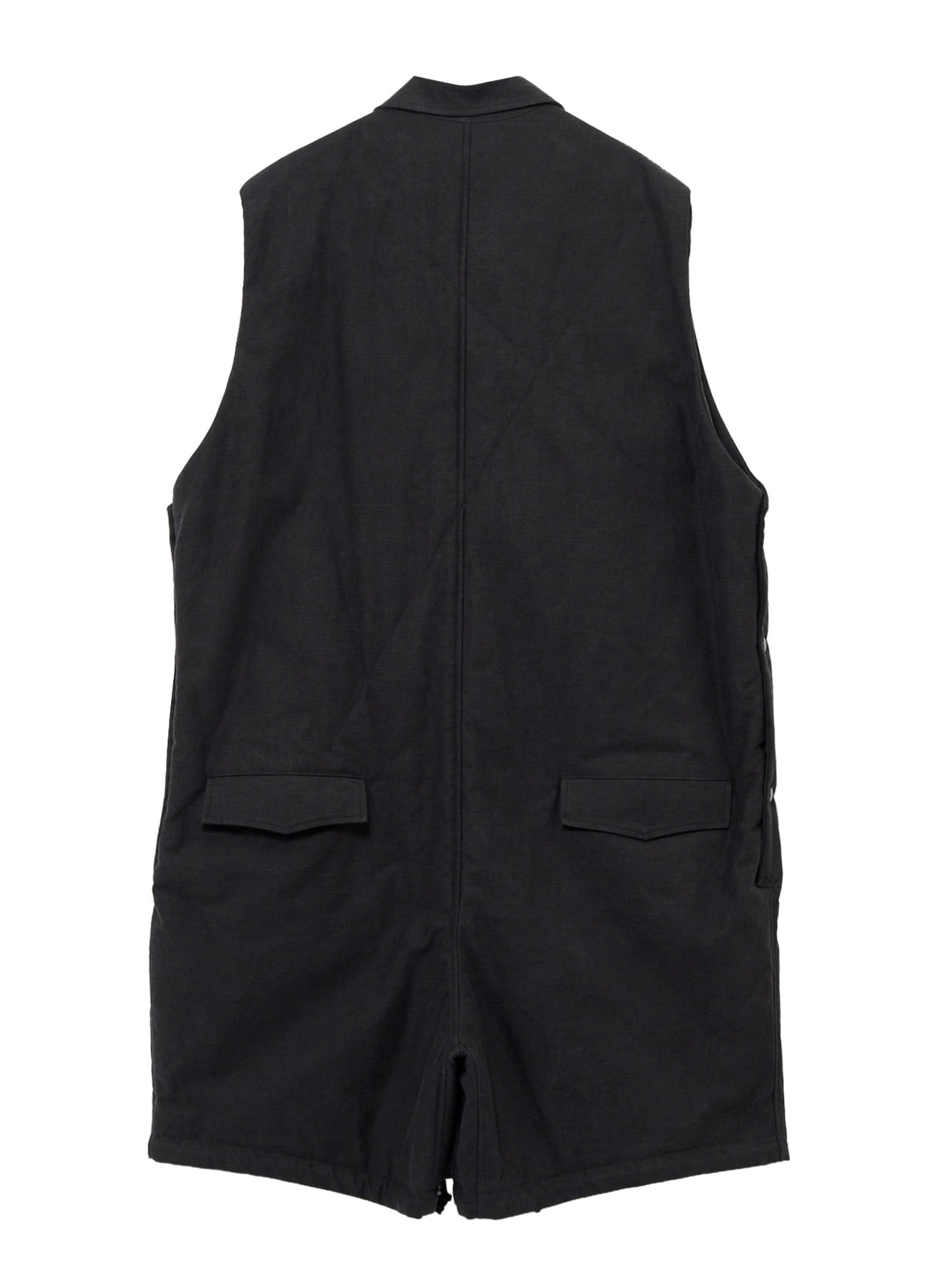COTTON BACK SATAIN 2WAY SLEEVELESS DRESS