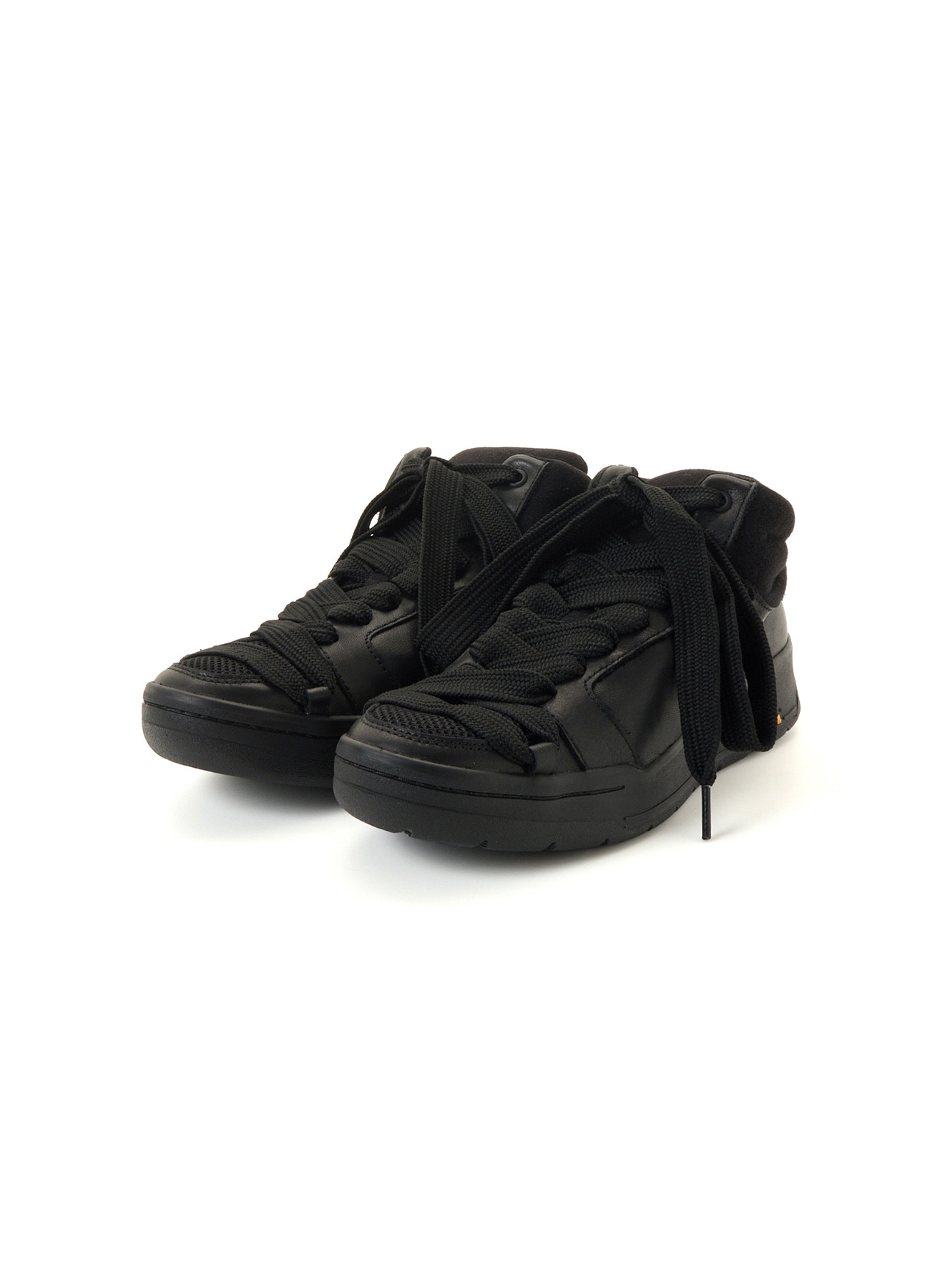 SOFT OIL PE MESH MID-TOP SNEAKERS