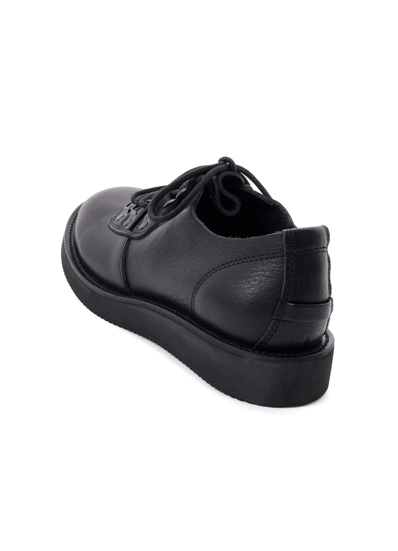 LEATHER SOFT SMOOTH TREKKING LOW SHOES