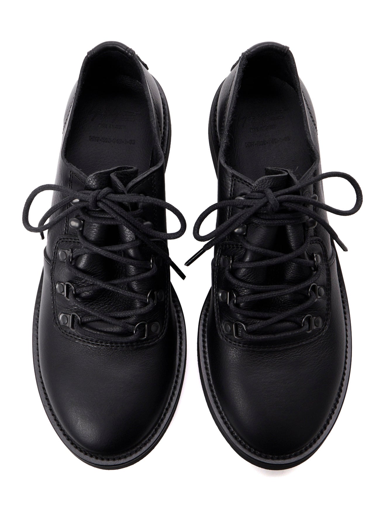 LEATHER SOFT SMOOTH TREKKING LOW SHOES