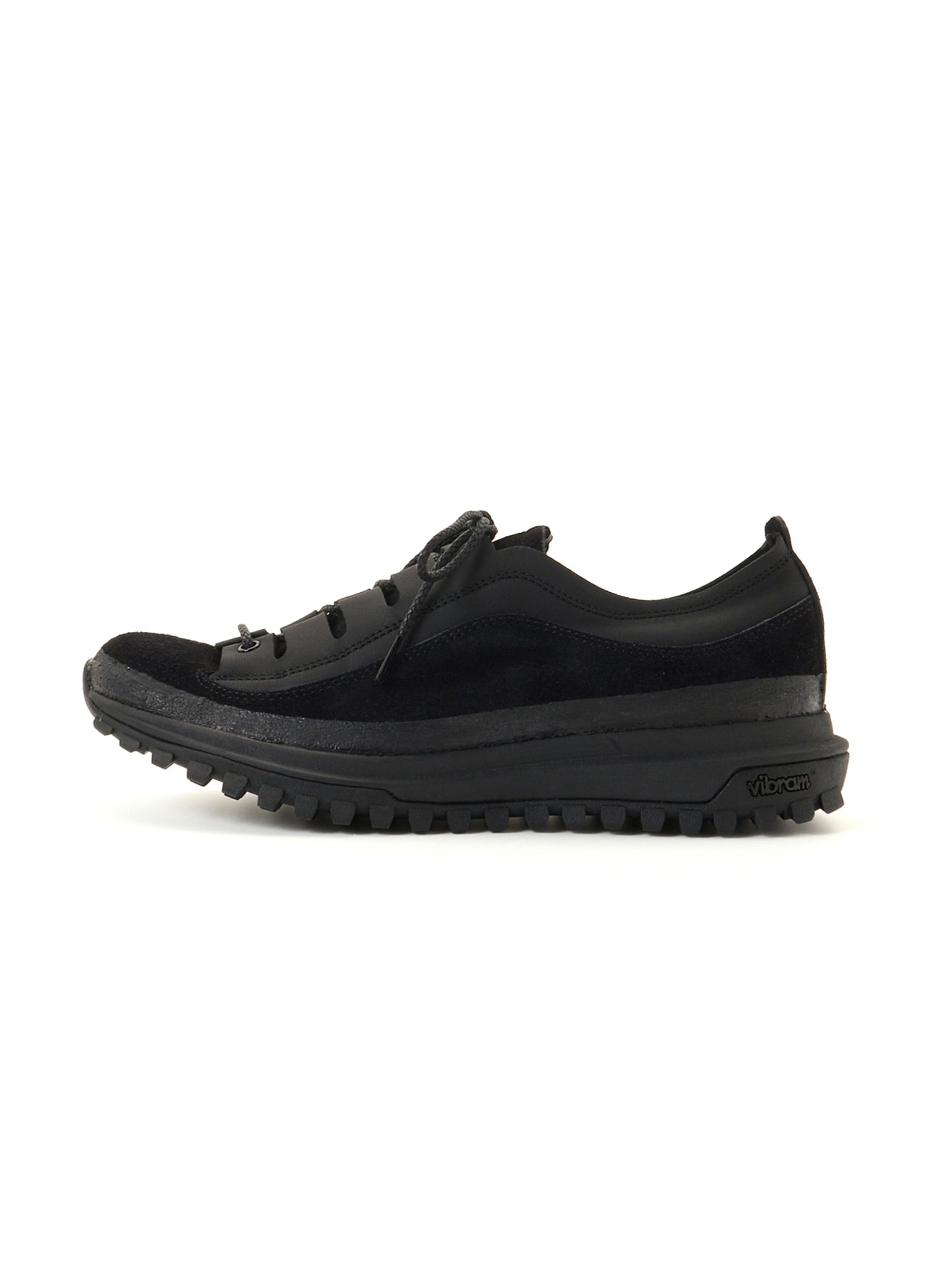VELOUR MAT SMOOTH GHILLIE SHOES